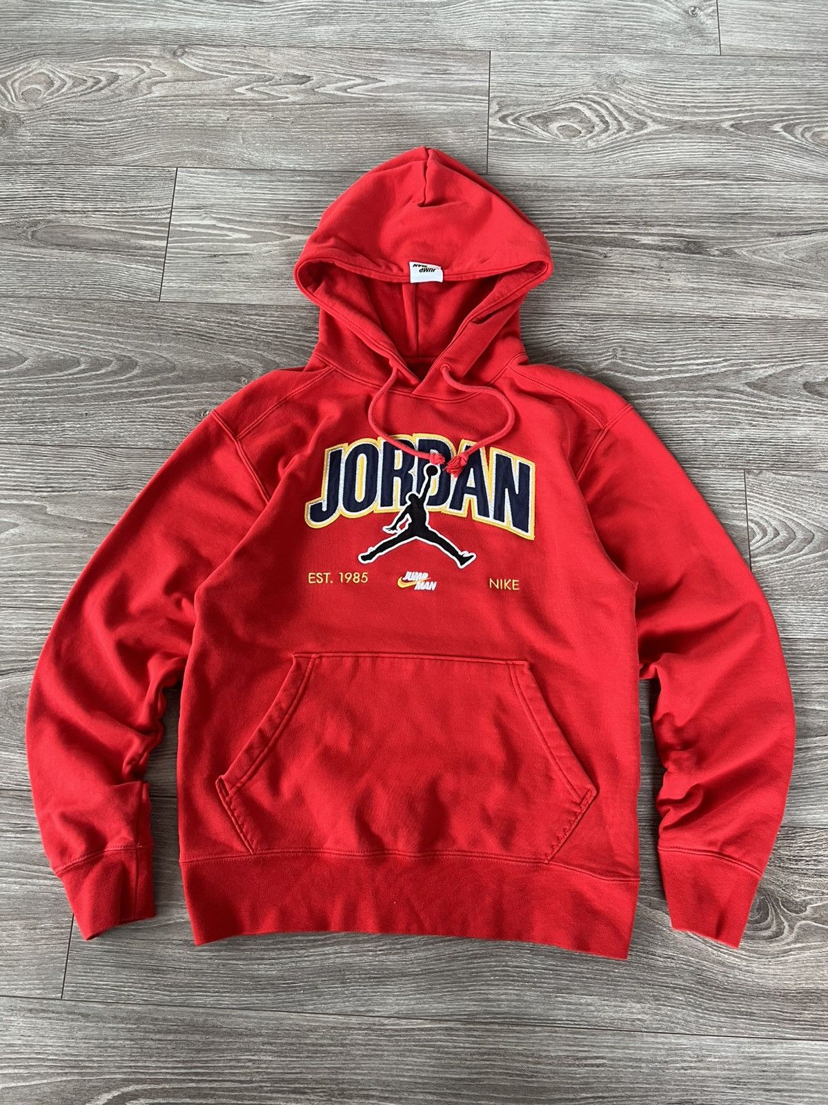 Jordan Brand × Nike ‼️Nike Air Jordan Jump Man Big Logo Hoodie Size US S / EU 44-46 / 1 - 10 Thumbnail