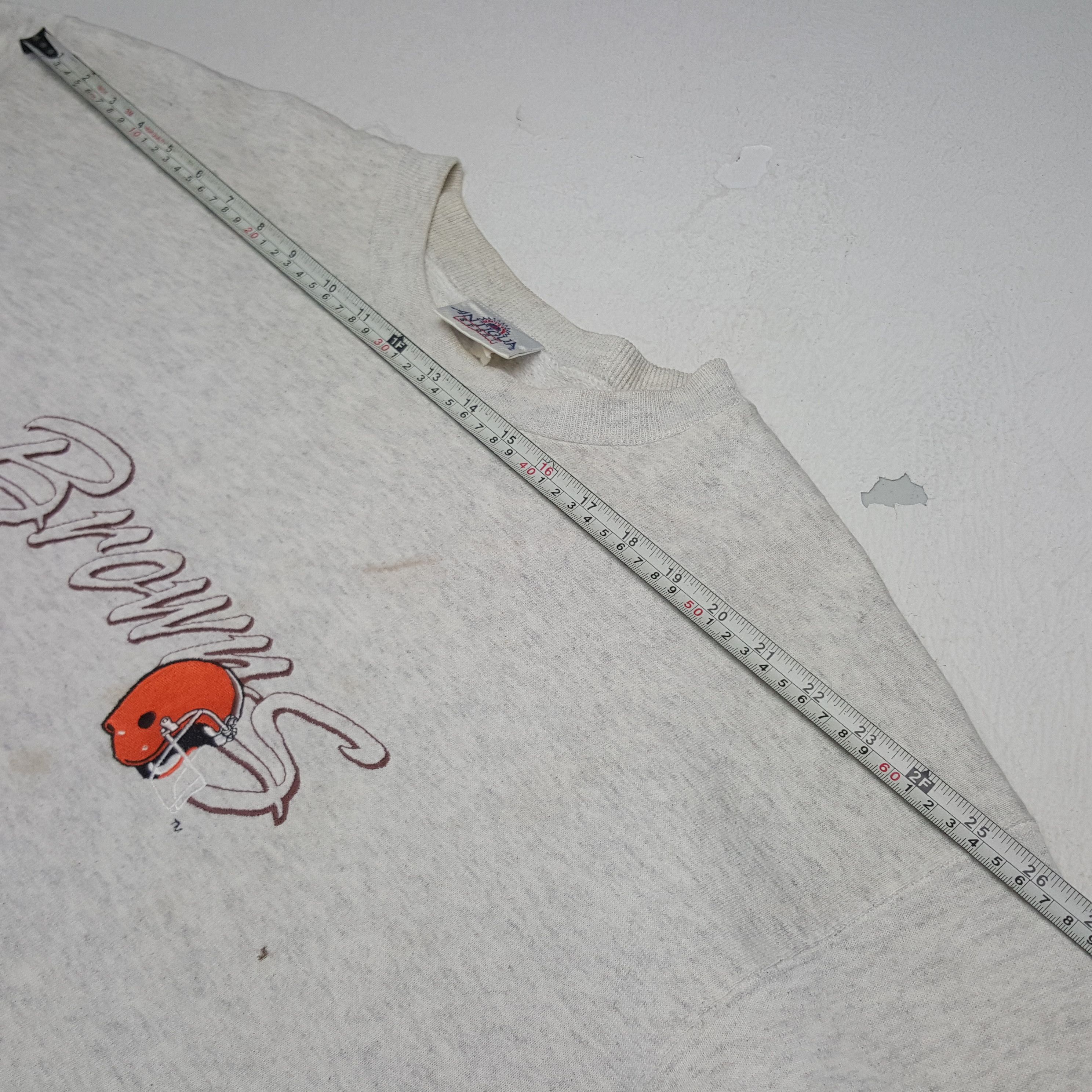 NFL × Vintage Vintage Browns Football Team NFL Sweatshirt Size US XL / EU 56 / 4 - 5 Thumbnail
