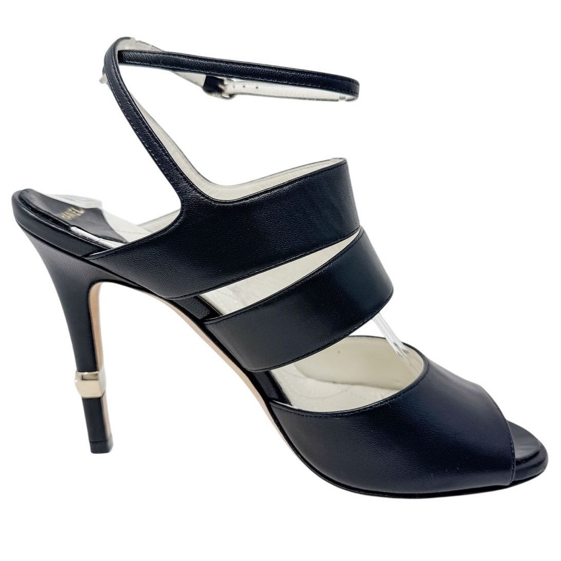Chanel Chanel Classic CC Logo Ankle Strap Sandals size 38C US7 Size US 8 / IT 38 - 9 Thumbnail