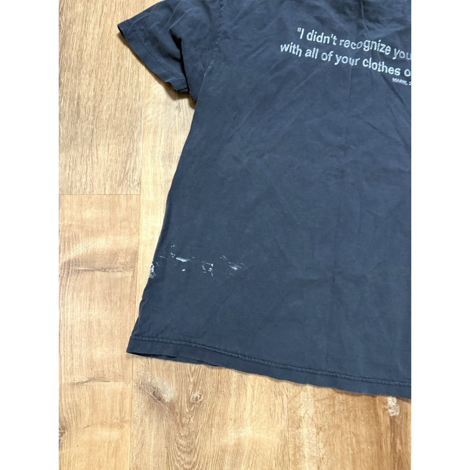 Vintage VINTAGE 90s I didn’t recognize you with all your clothes on T-Shirt Black Large Mens 90s Tennessee River Size US L / EU 52-54 / 3 - 5 Thumbnail