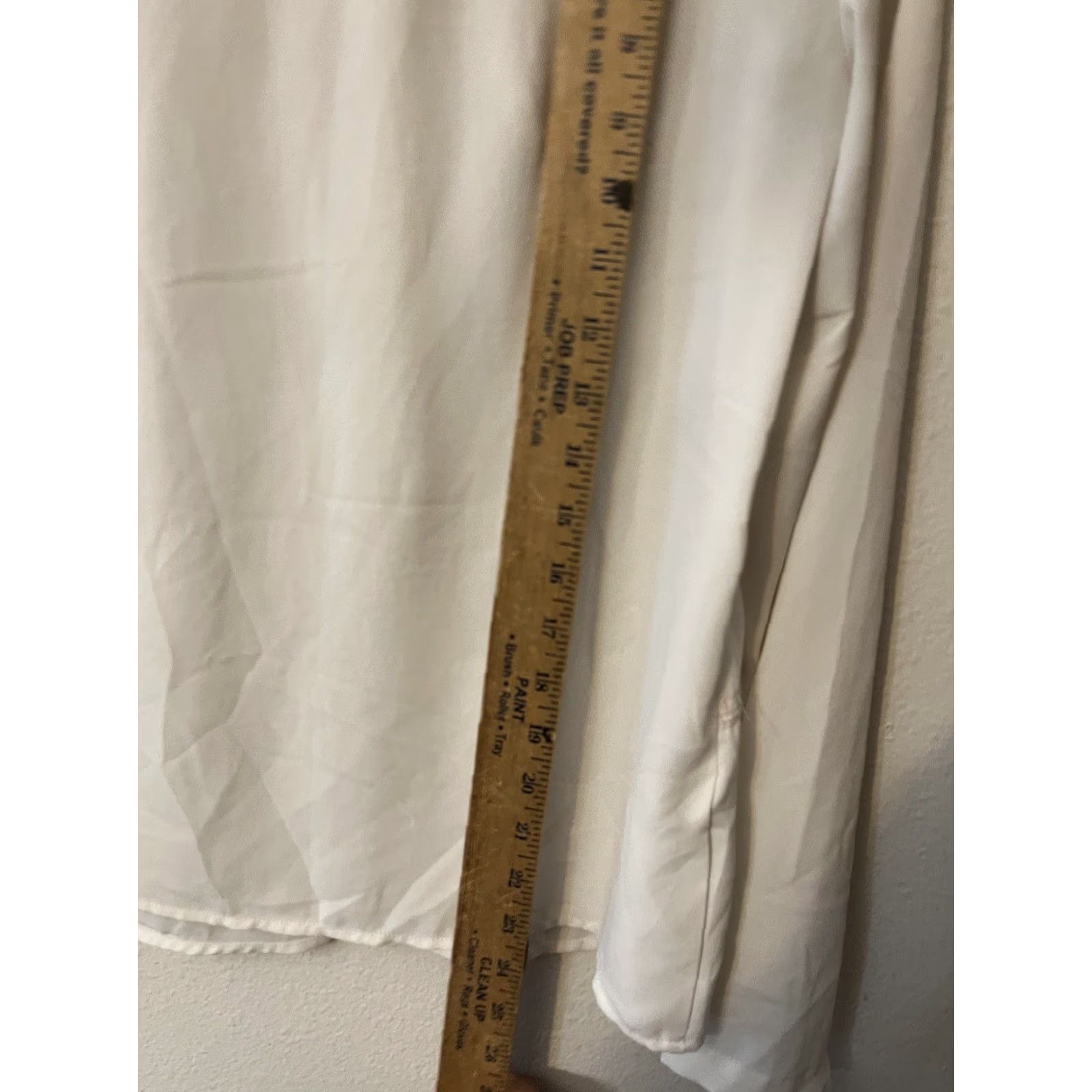 Loft Loft Blouse Woman Long Sleeve Ivory Stitch Round Neck Size M Size M / US 6-8 / IT 42-44 - 4 Thumbnail