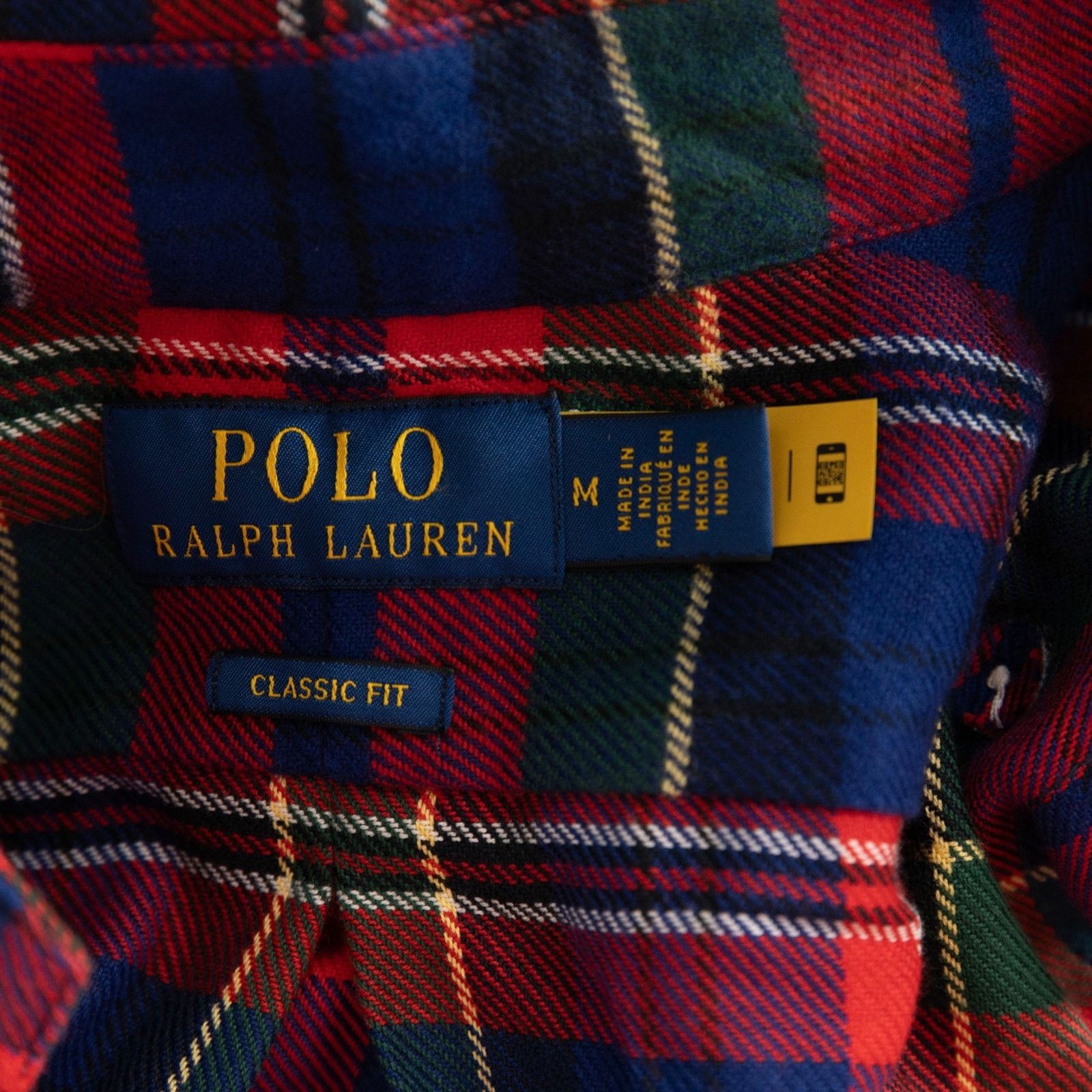 Polo Ralph Lauren Polo Ralph Lauren Classic Fit Plaid Brushed Flannel Shirt Size US M / EU 48-50 / 2 - 5 Thumbnail
