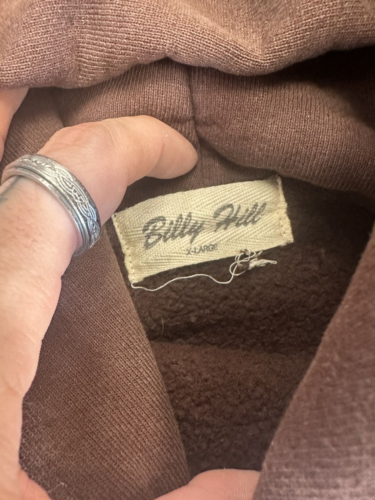 Billy Hill Billy Hill Auto Asylum Hoodie Brown Size US XL / EU 56 / 4 - 2 Thumbnail
