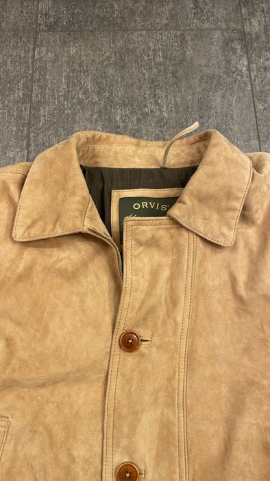 Orvis Orvis Suede Leather Jacket | Grailed