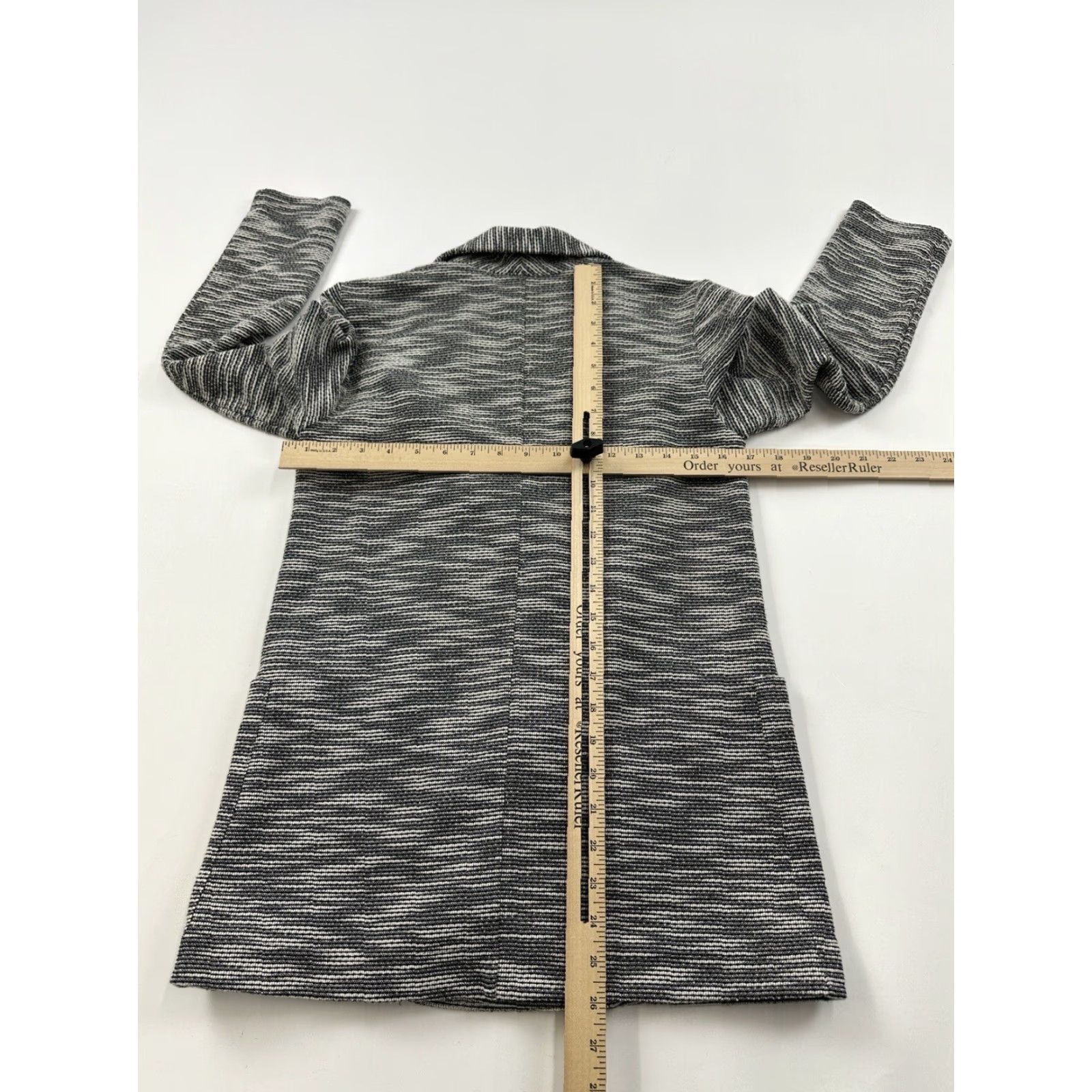 Topshop TopShop Jacket Women’s Size 2 Gray Button Blazer Size XS / US 0-2 / IT 36-38 - 5 Thumbnail