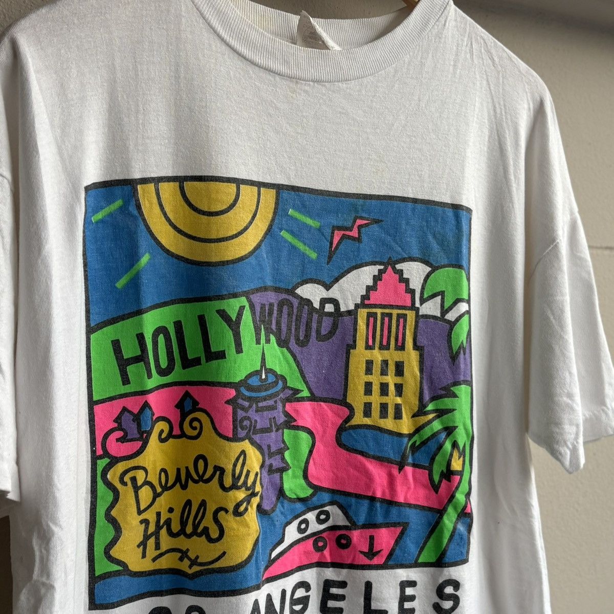 Arts & Science Vintage Los Angeles Graphic Tee 90s LA Art Size US L / EU 52-54 / 3 - 2 Thumbnail