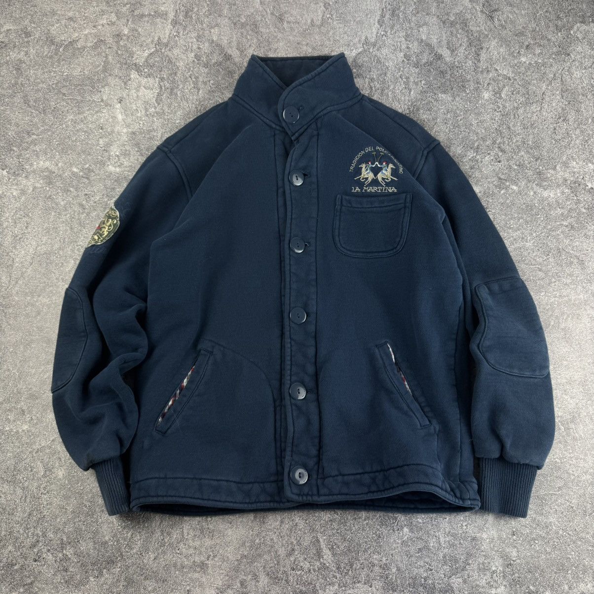 La Martina La Martina Y2K Navy Button-Up Jacket Polo Argentino Size US S / EU 44-46 / 1 - 1 Thumbnail