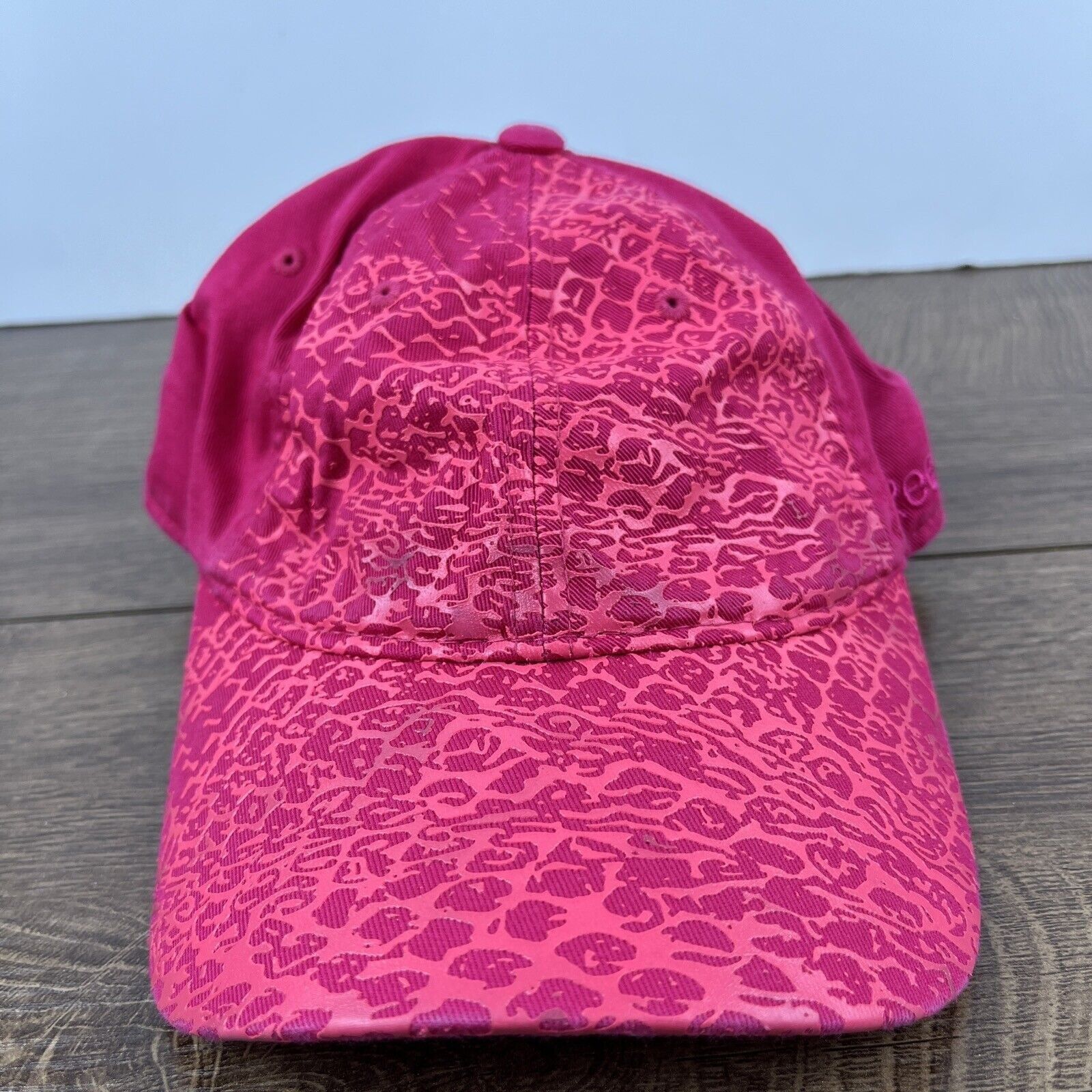 Other Pink Baseball Hat Adjustable Adult Size Hat Pink Cap Size ONE SIZE - 2 Thumbnail