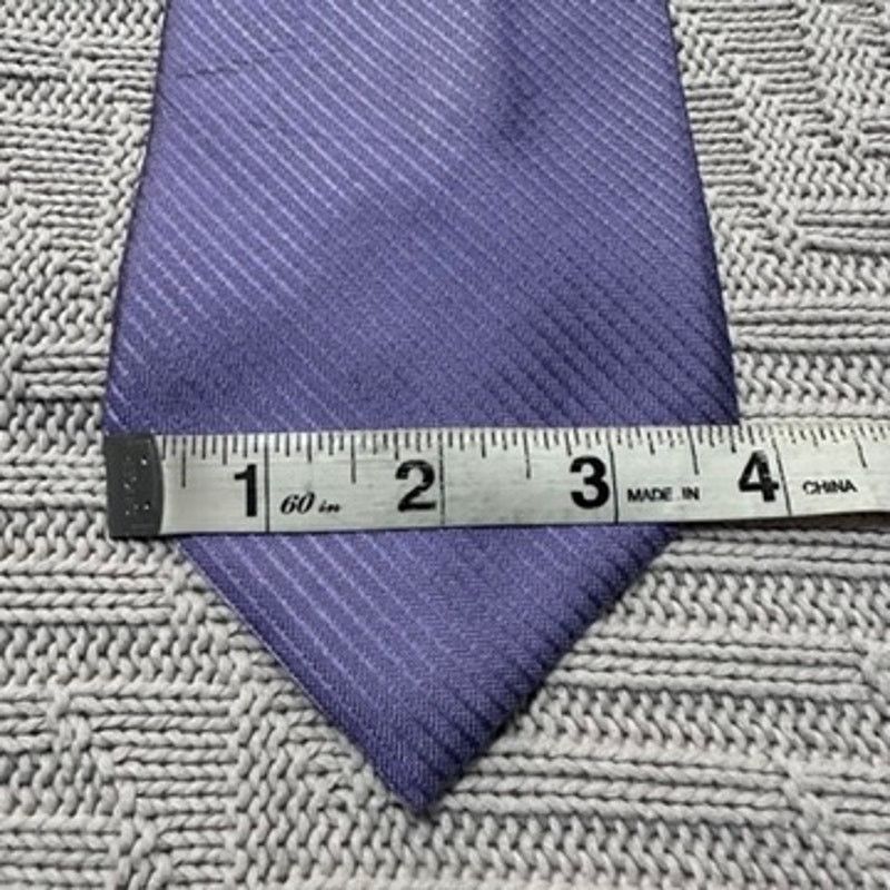 Other Paul Dione purple montone striped silk tie Size ONE SIZE - 5 Thumbnail