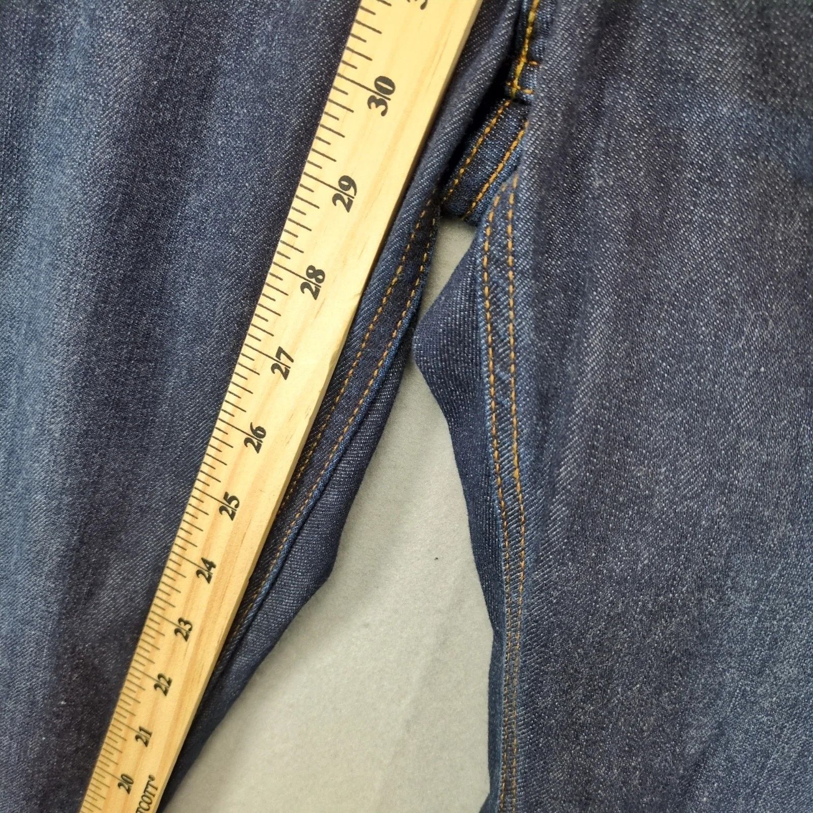Levi's Levi's 541 Jeans Men's 36x32 Dark Stretch Denim Straight Leg Size US 36 / EU 52 - 4 Thumbnail