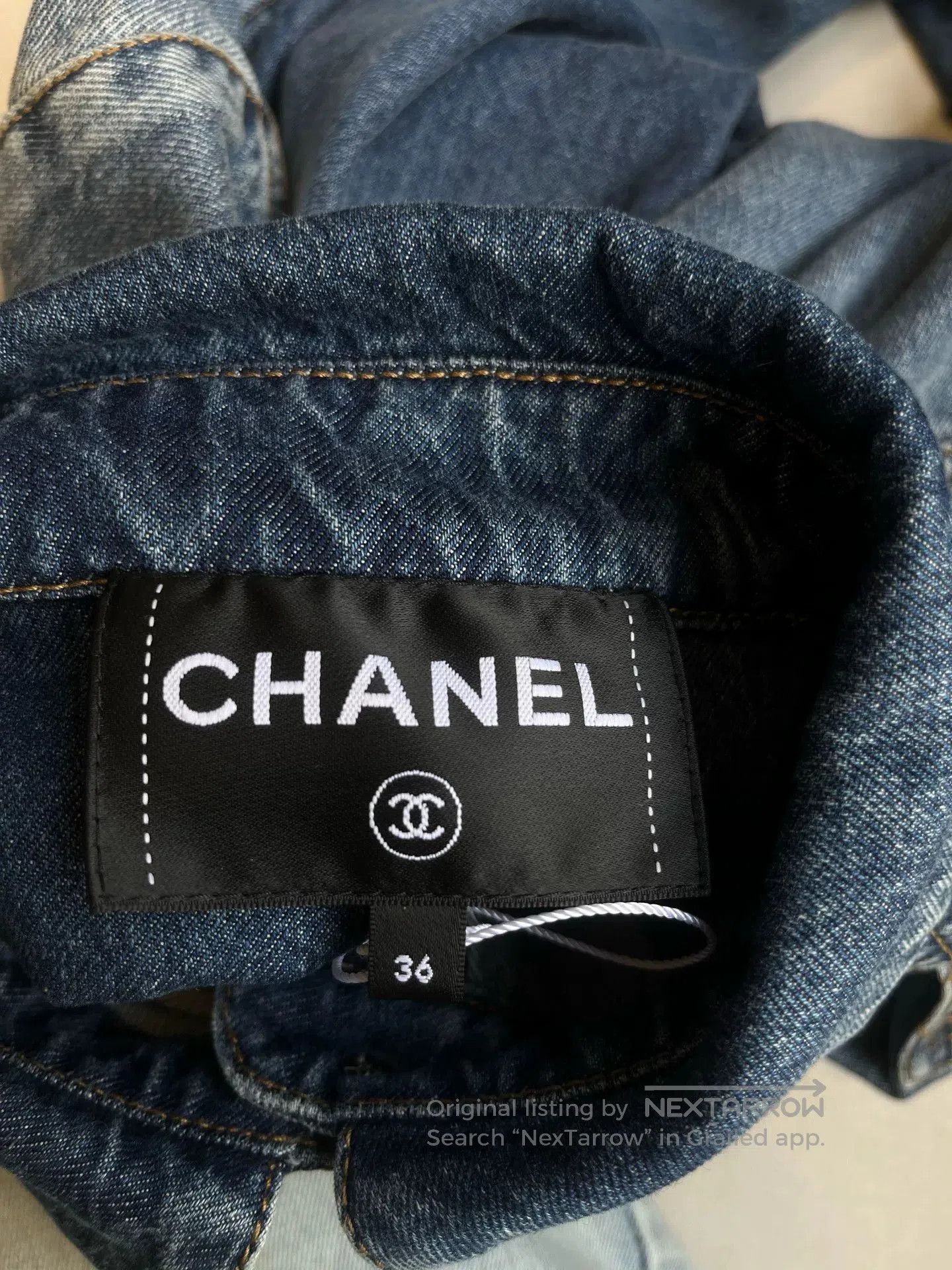 Chanel Chanel 24p Denim Jacket FR36. Size US M / EU 48-50 / 2 - 3 Thumbnail