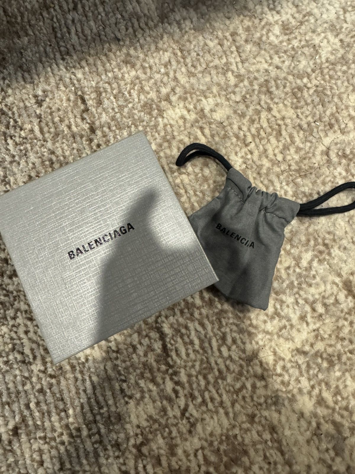 Balenciaga Balenciaga Cut XS Sterling-Silver Single Earring Size ONE SIZE - 3 Thumbnail