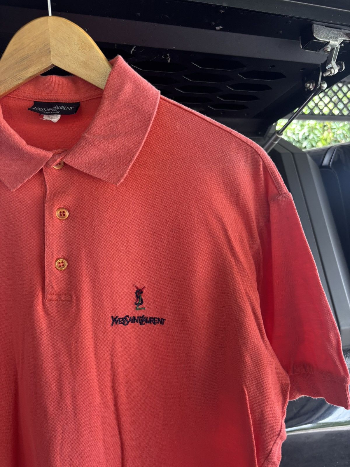 Yves Saint Laurent Vintage Yves Saint Laurent Polo Shirt Size US L / EU 52-54 / 3 - 2 Thumbnail