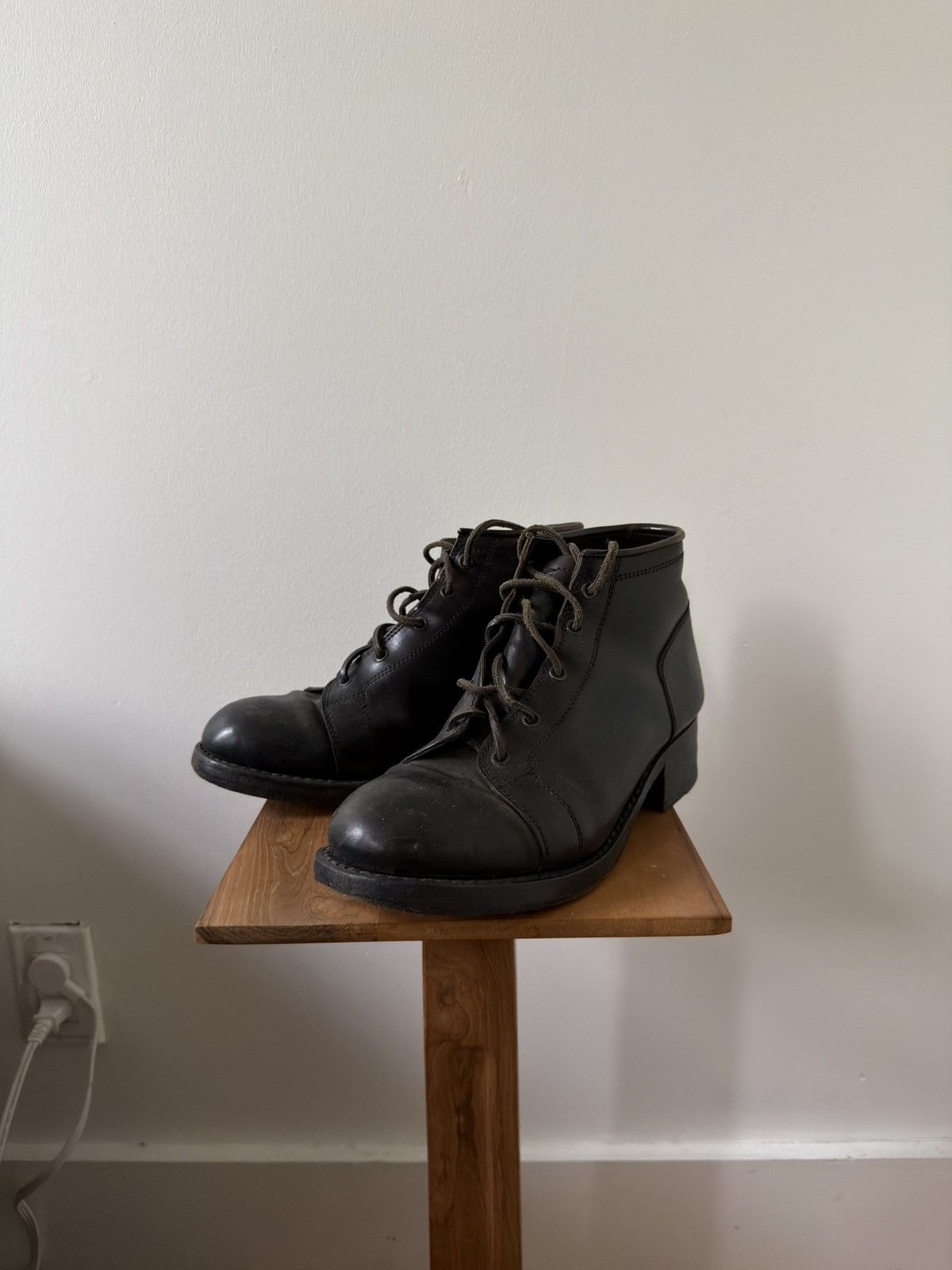 Carpe Diem S12M Shell Cordovan Monkey Boots Size US 9 / EU 42 - 1 Thumbnail
