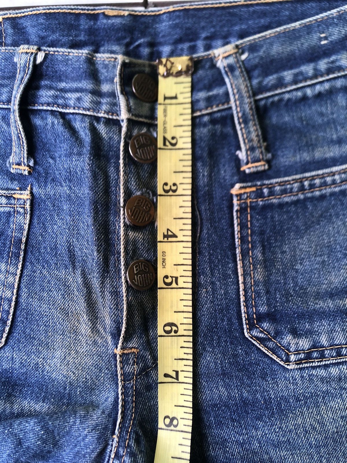 Big John × Japanese Brand × Vintage 🔥Vintage Japan BIG JOHN Bootcut Denim Size US 27 - 12 Thumbnail