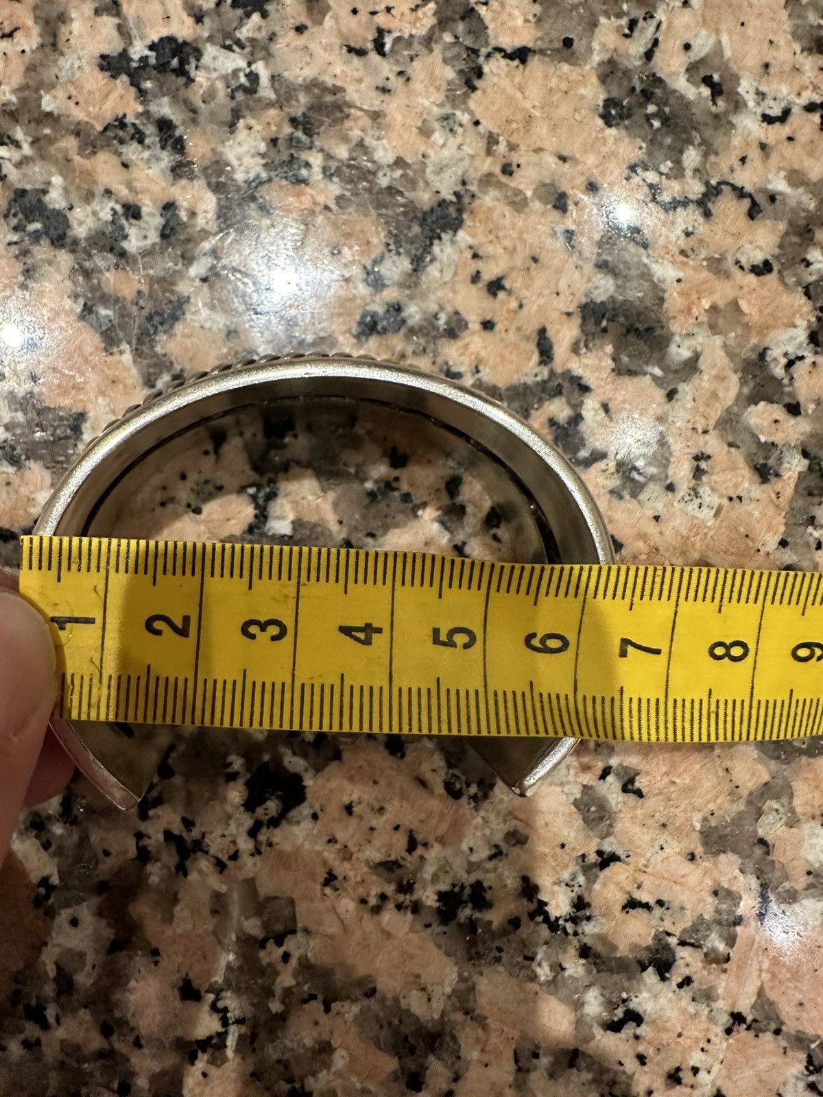 Saint Laurent Paris Saint Laurent ss15 psych rock silver bracelet Size ONE SIZE - 11 Thumbnail