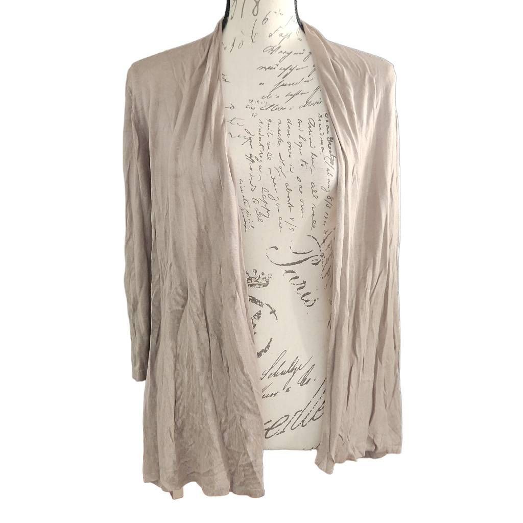 Express Express Women's Size Medium Gray Mixed Material Sheer Back K Size M / US 6-8 / IT 42-44 - 1 Thumbnail