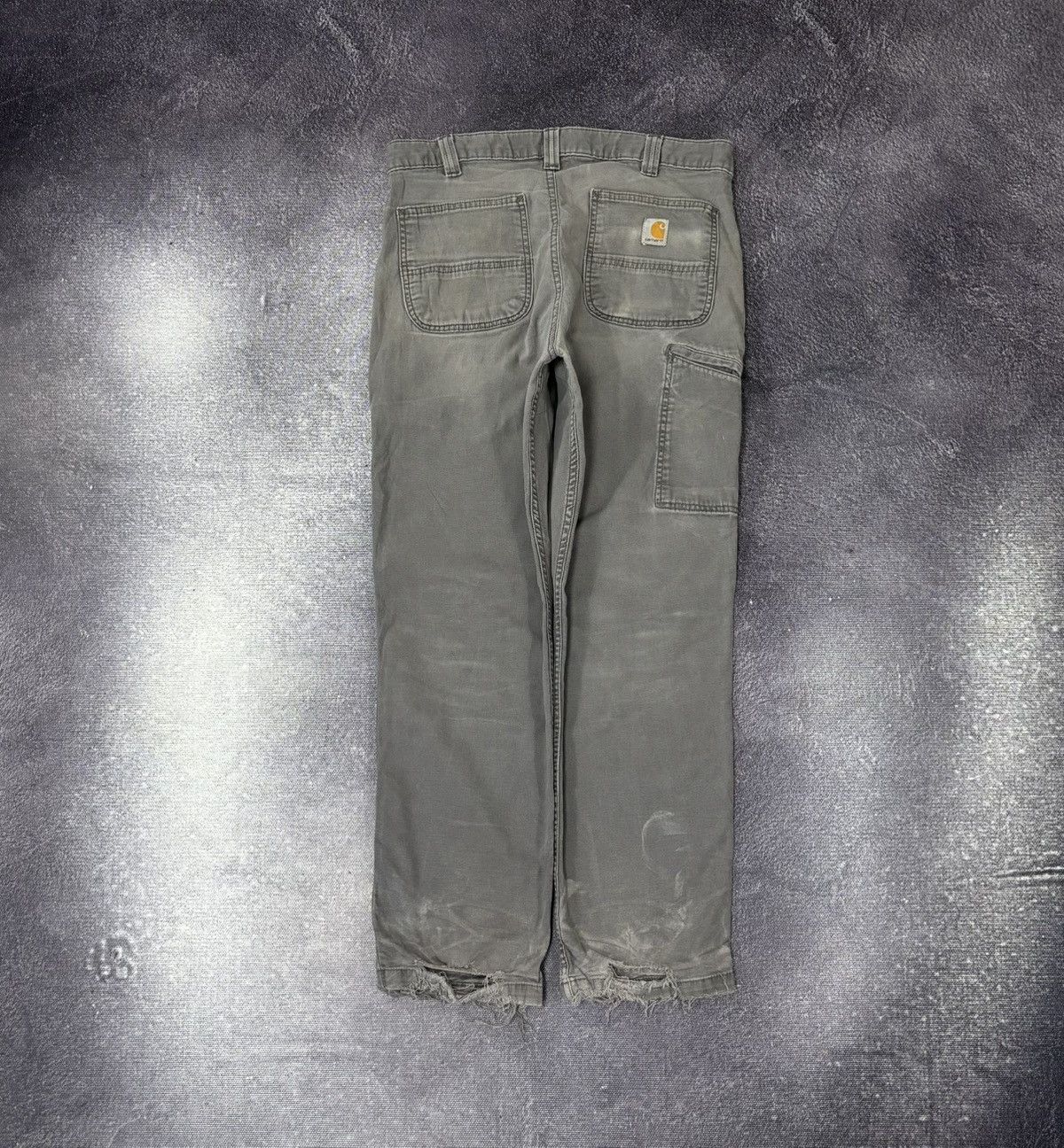 Carhartt Vintage Carhartt Y2K Relaxed Fit Workwear Gray Baggy Pants Size US 34 / EU 50 - 1 Thumbnail