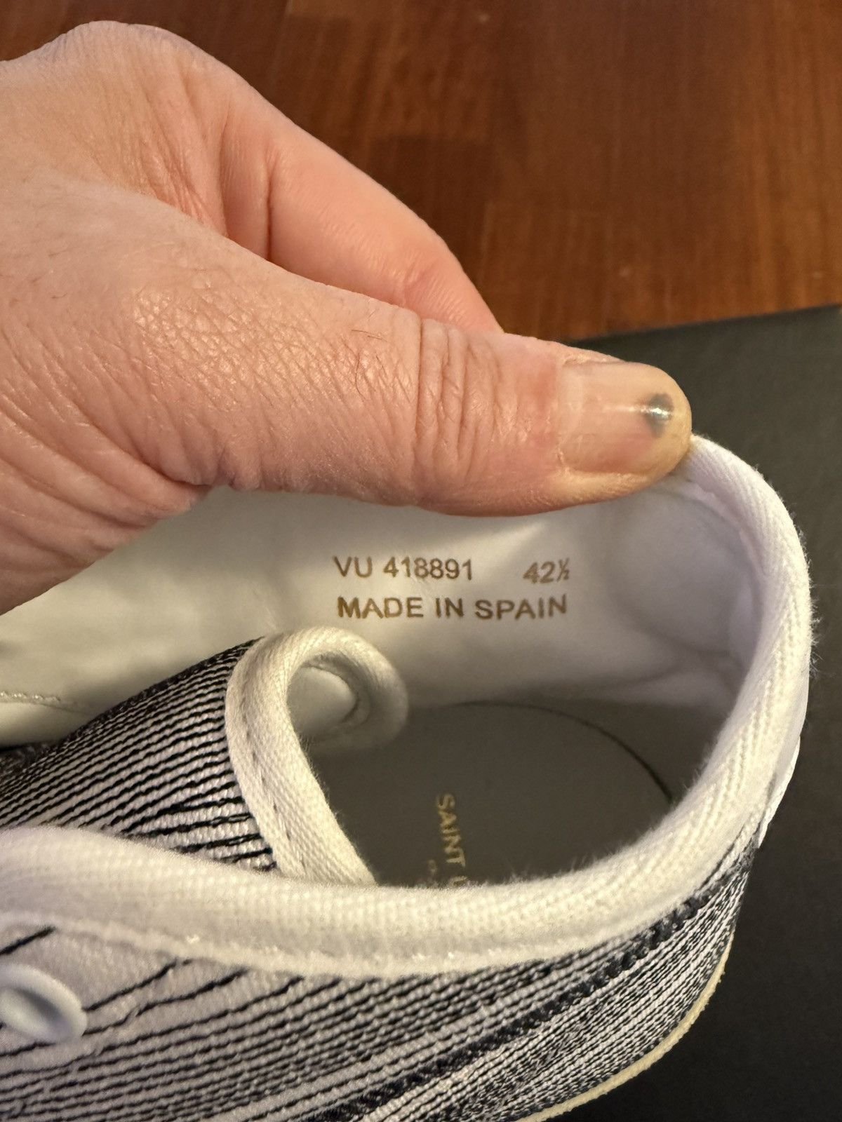 Saint Laurent Paris Bang sneakers SLimane for Saint Laurent Size US 9.5 / EU 42-43 - 6 Thumbnail