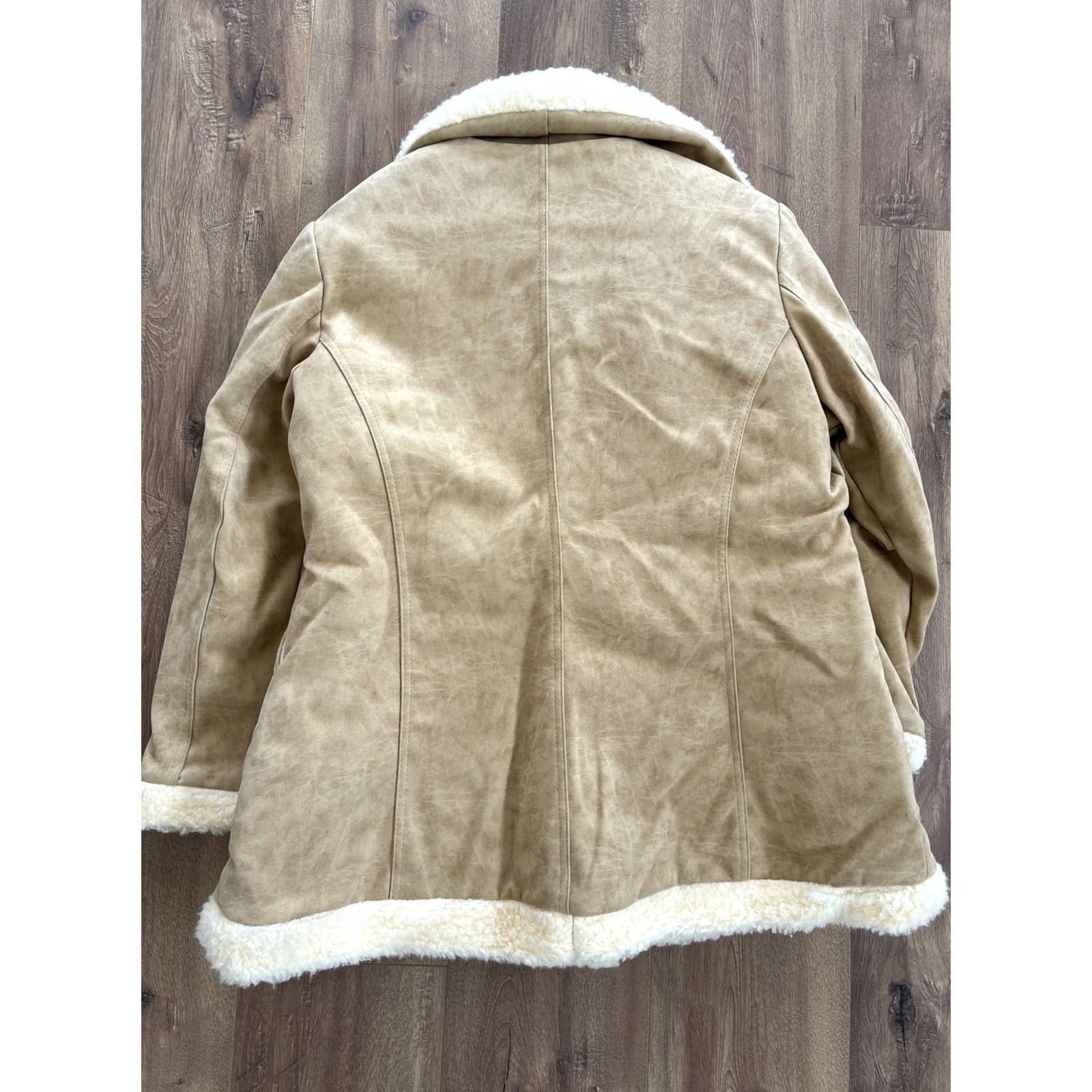 Lumberjack Vtg Winman Stihl Chainsaw Logging Lumberjack Farm Coat Jacket Vest Mens XL Beige Sh - Vintage Overcoat Workwear Fall Winter Spring Mens Size US XL / EU 56 / 4 - 8 Thumbnail