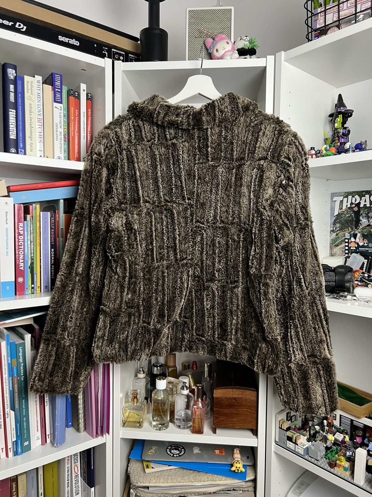 Other Vintage Y2K cropped faux fur teddy Gilmore girls jacket M 90s Size M / US 6-8 / IT 42-44 - 2 Thumbnail