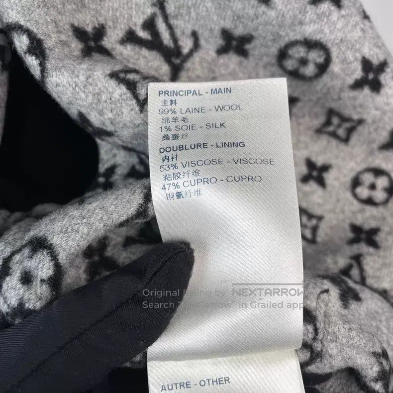 Louis Vuitton Louis Vuitton Black Old Flower Full Print Bathrobe Coat Size XS / US 0-2 / IT 36-38 - 8 Thumbnail