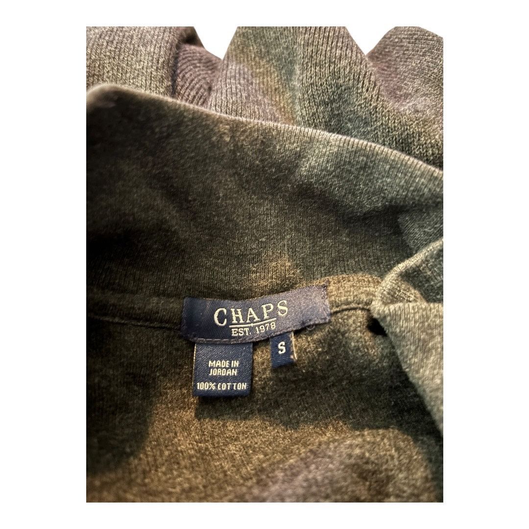 Chaps Chaps Gray Sweatshirt Zipper Size S Size S / US 4 / IT 40 - 3 Thumbnail