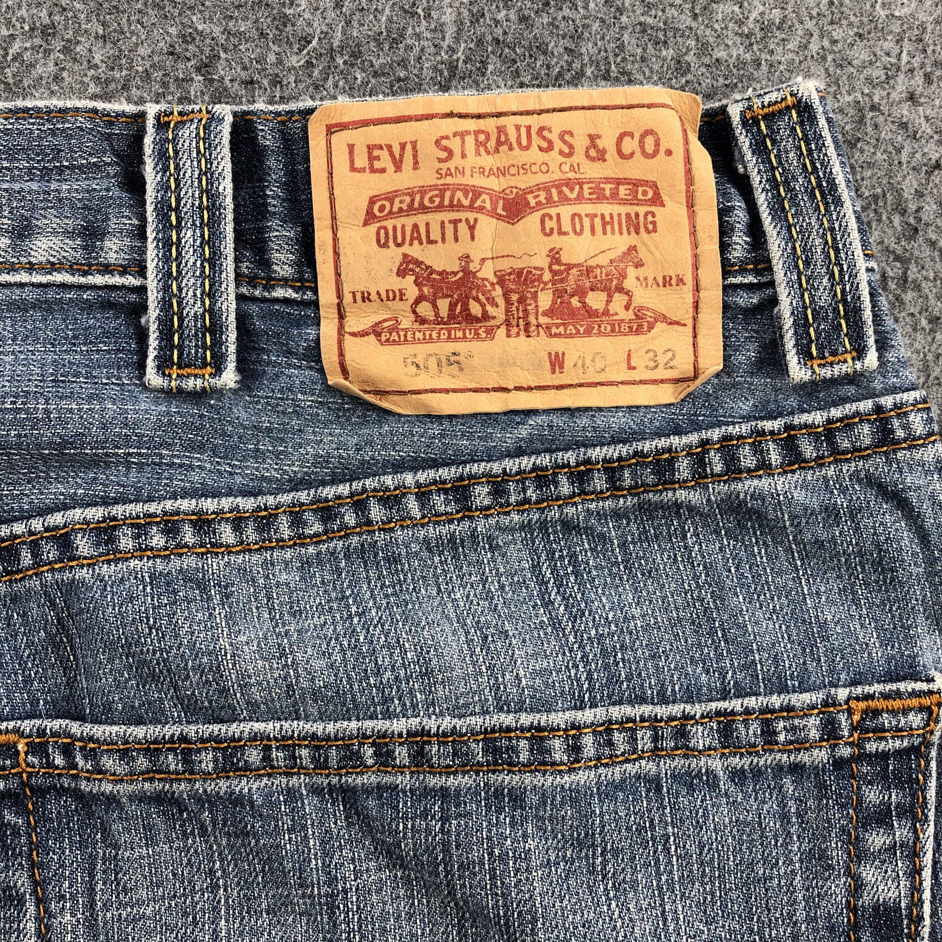 Levi's × Vintage Vintage Levis Jeans Lot 505 -JM764 Size US 41 - 5 Thumbnail