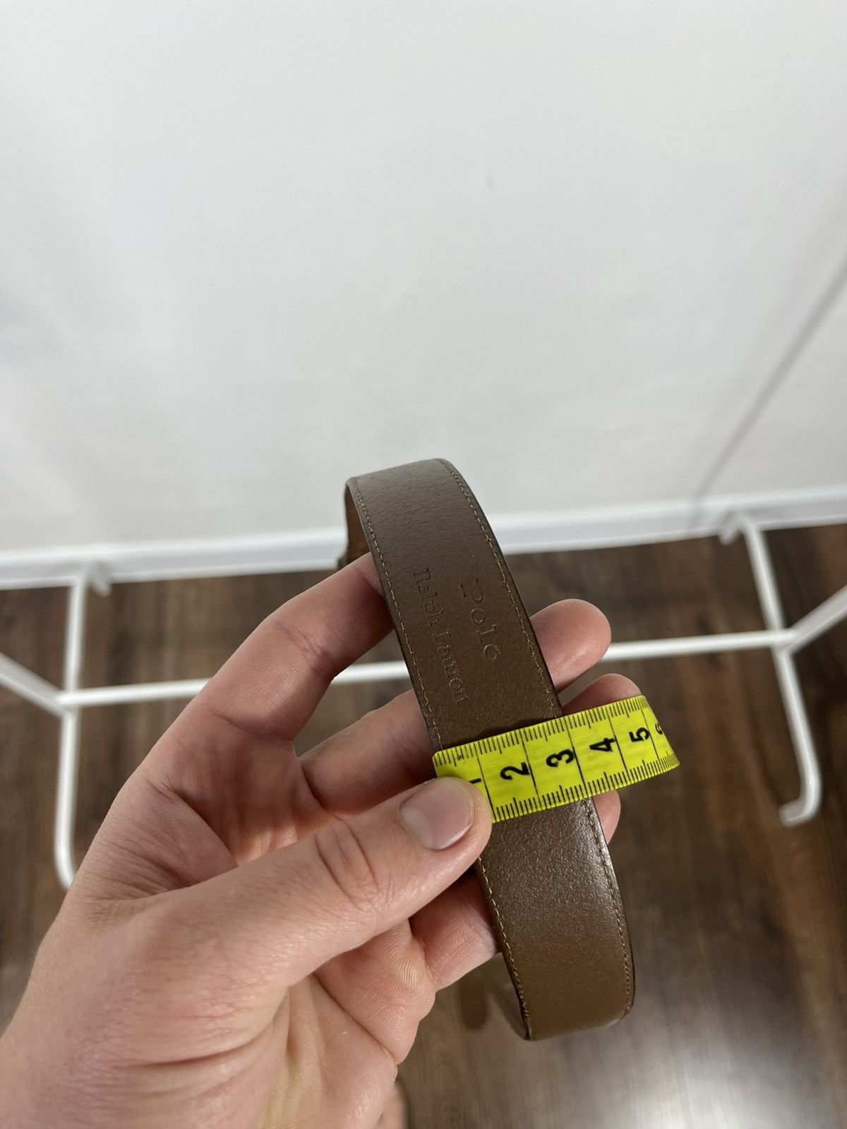 Polo Ralph Lauren Polo Ralph Lauren Brown Leather Belt 120cm Size ONE SIZE - 12 Thumbnail