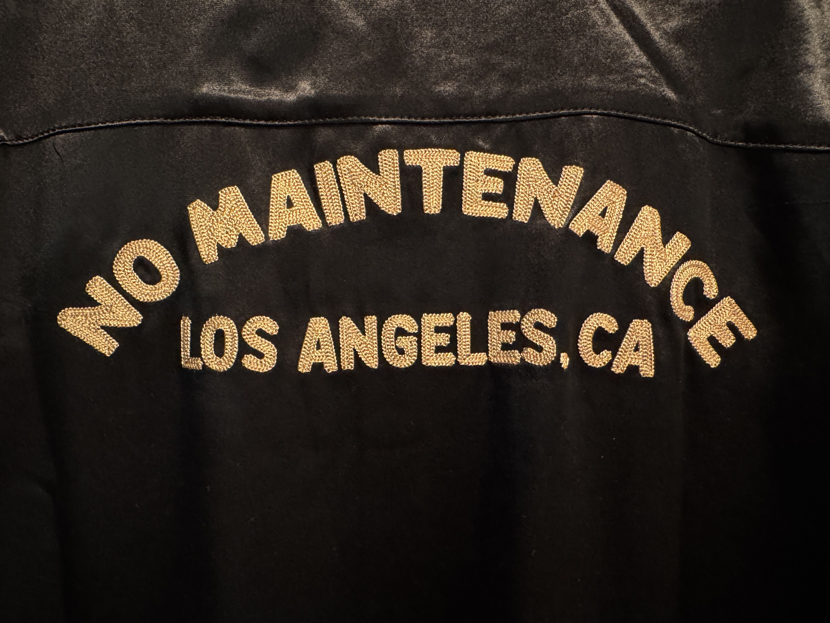 No Maintenance No Maintenance Chain Stich Acetate Shirt Size US L / EU 52-54 / 3 - 4 Thumbnail