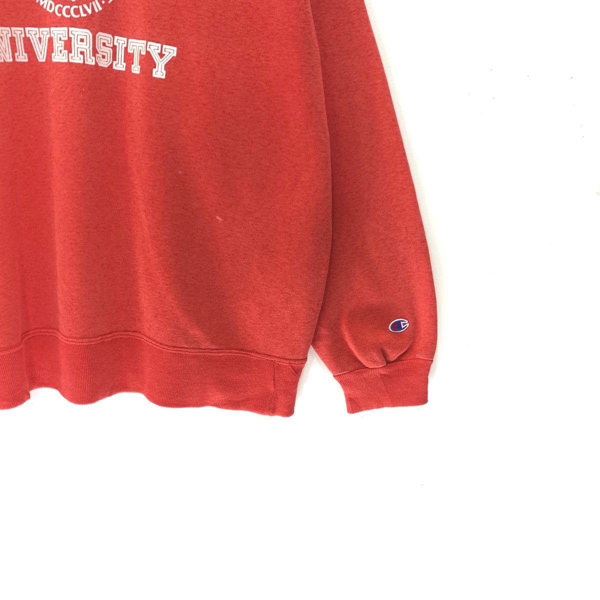 Champion × Vintage Vintage 90s Champion St John’s University Sweatshirt Size XXL / US 16-18 / IT 52-54 - 6 Thumbnail