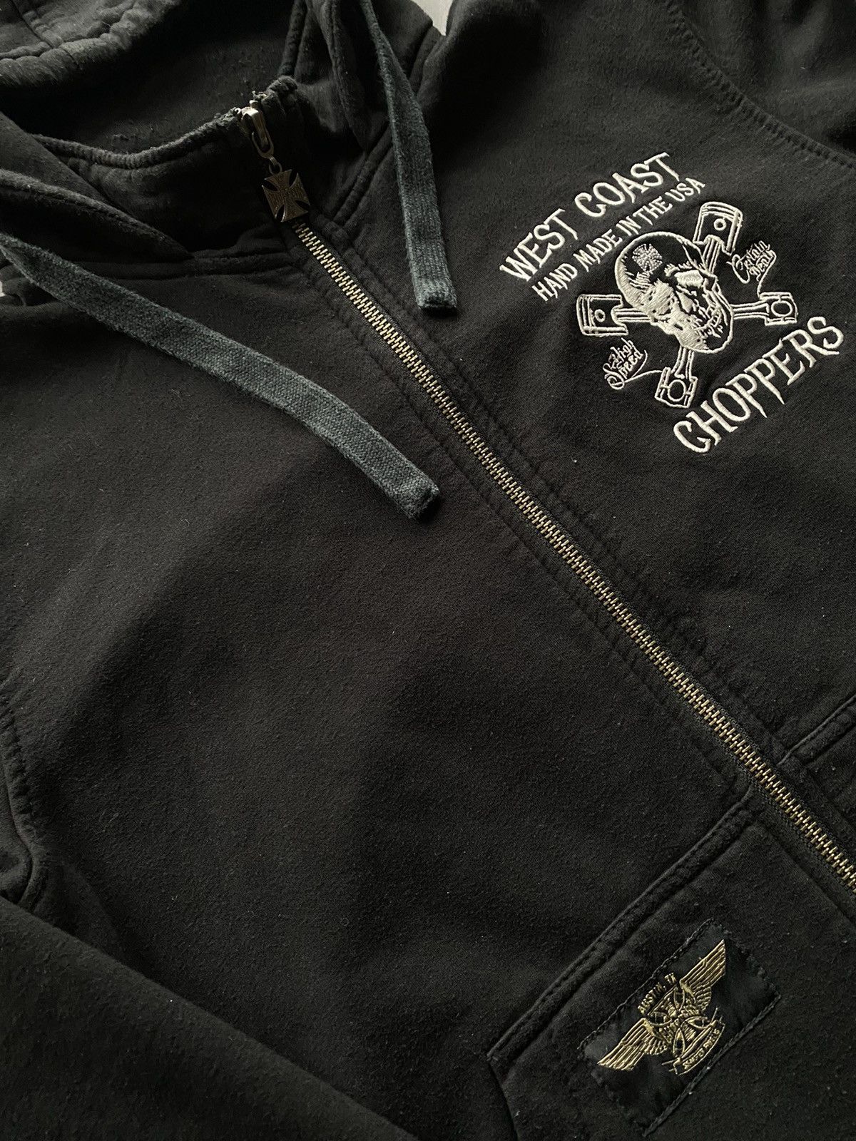 West Coast Choppers Vintage Y2K West Coast Choppers High Speed Hoodie Full Zip Size US L / EU 52-54 / 3 - 11 Thumbnail
