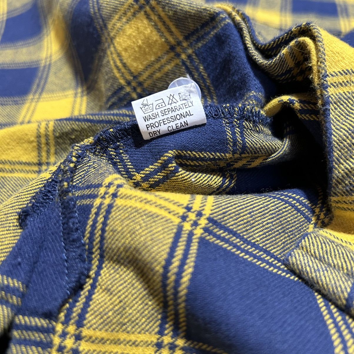Killion Killion Flannel Shirt Plaid Button Down Men’s Small Yellow Size US S / EU 44-46 / 1 - 10 Thumbnail