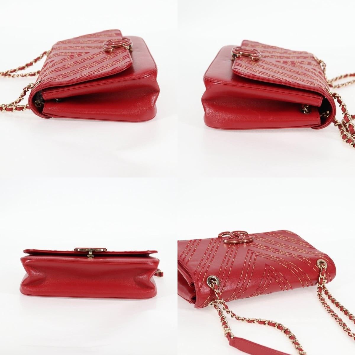 Chanel Chanel Chain V Stitch Shoulder Bag Size ONE SIZE - 3 Thumbnail