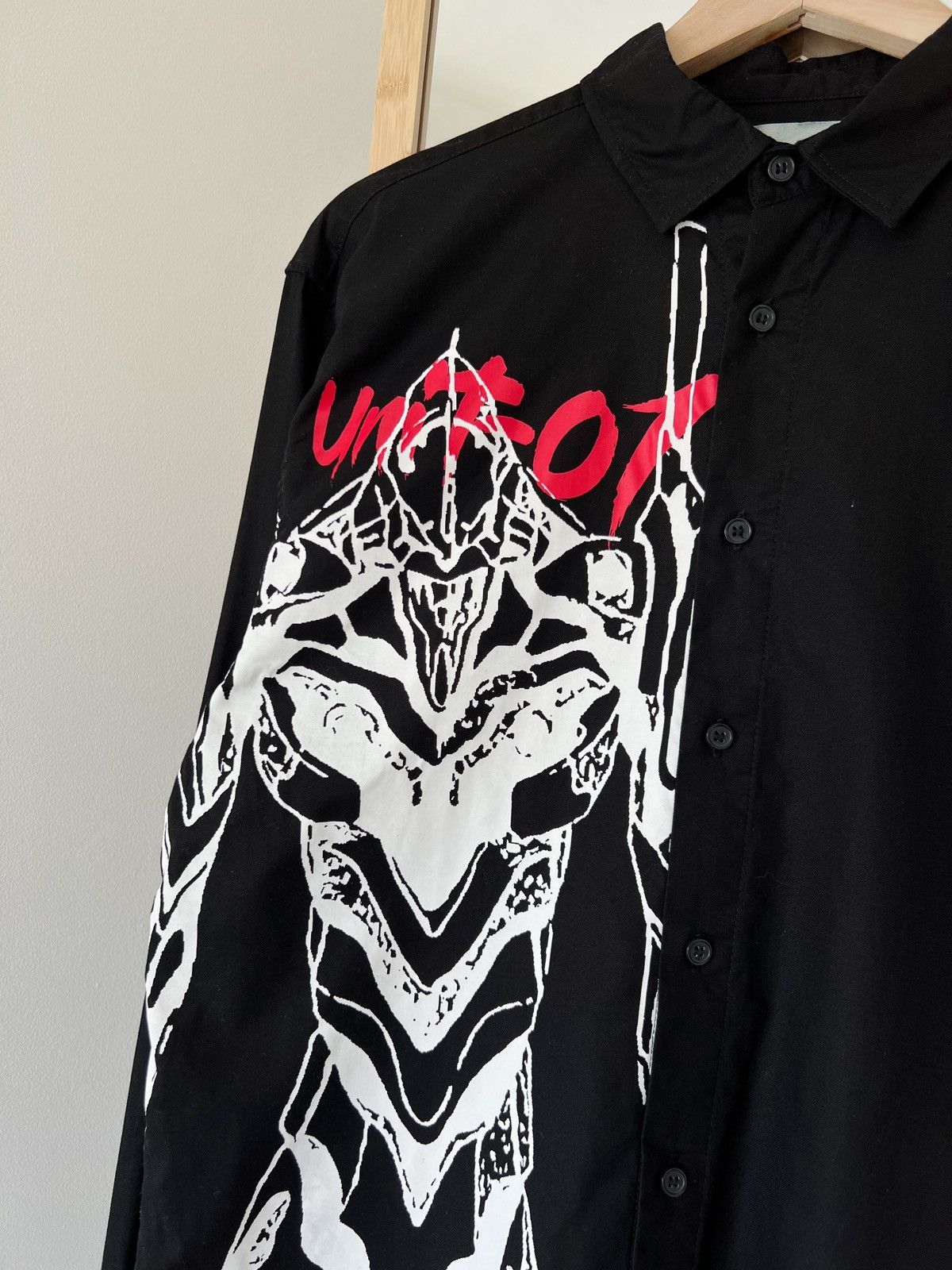 Japanese Brand Not Conventional Evangelion Black Shirt fun for fiction Size US XL / EU 56 / 4 - 5 Thumbnail