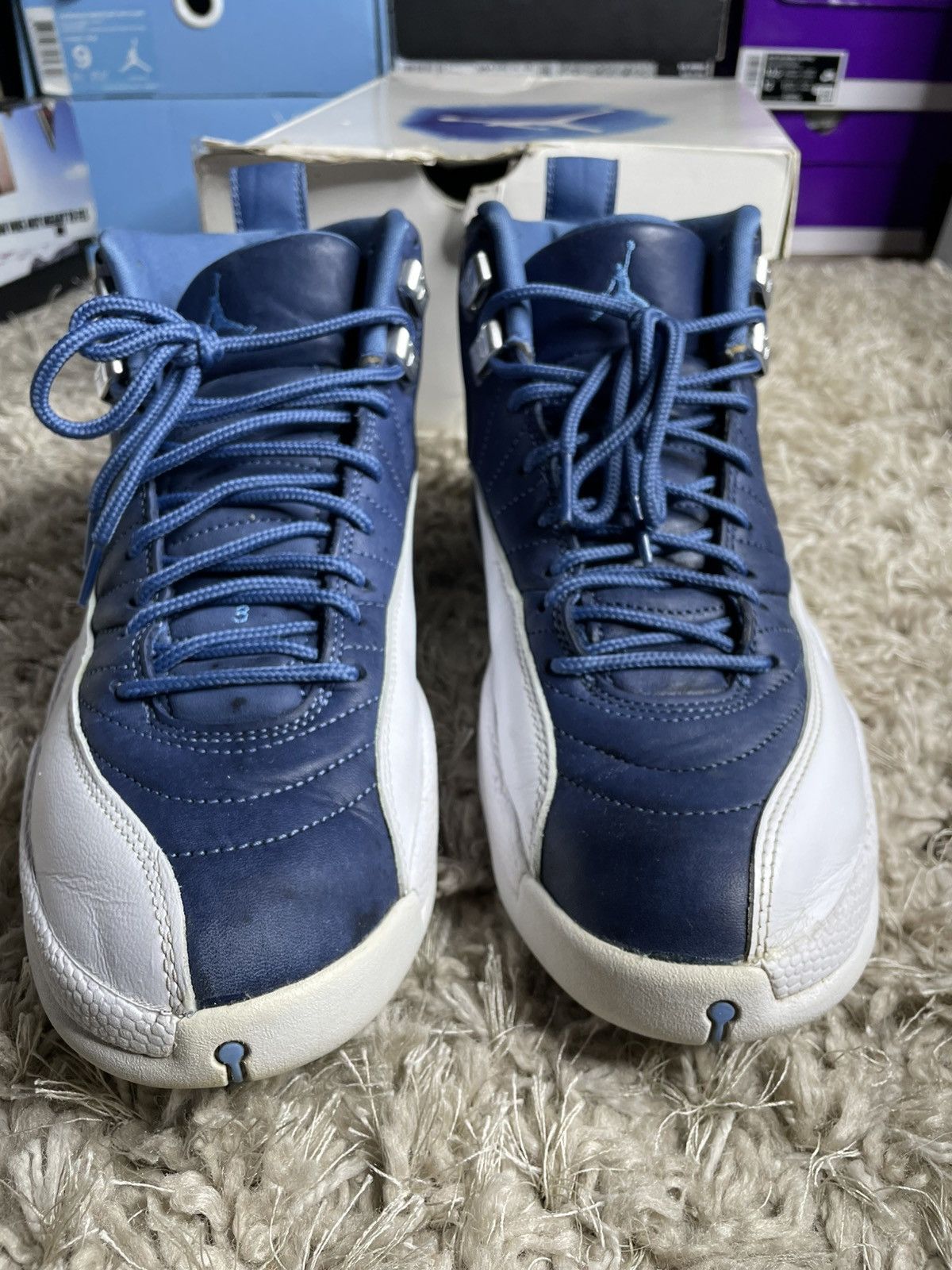 Jordan Brand Jordan 12 Indigo Size US 8.5 / EU 41-42 - 4 Thumbnail