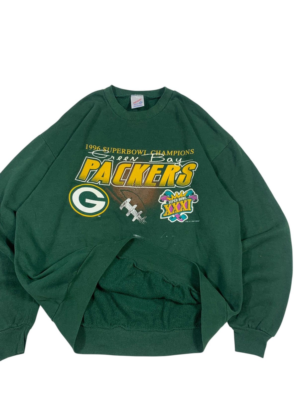 Vintage 1996 Super Bowl champion sweatshirt Size US L / EU 52-54 / 3 - 3 Thumbnail