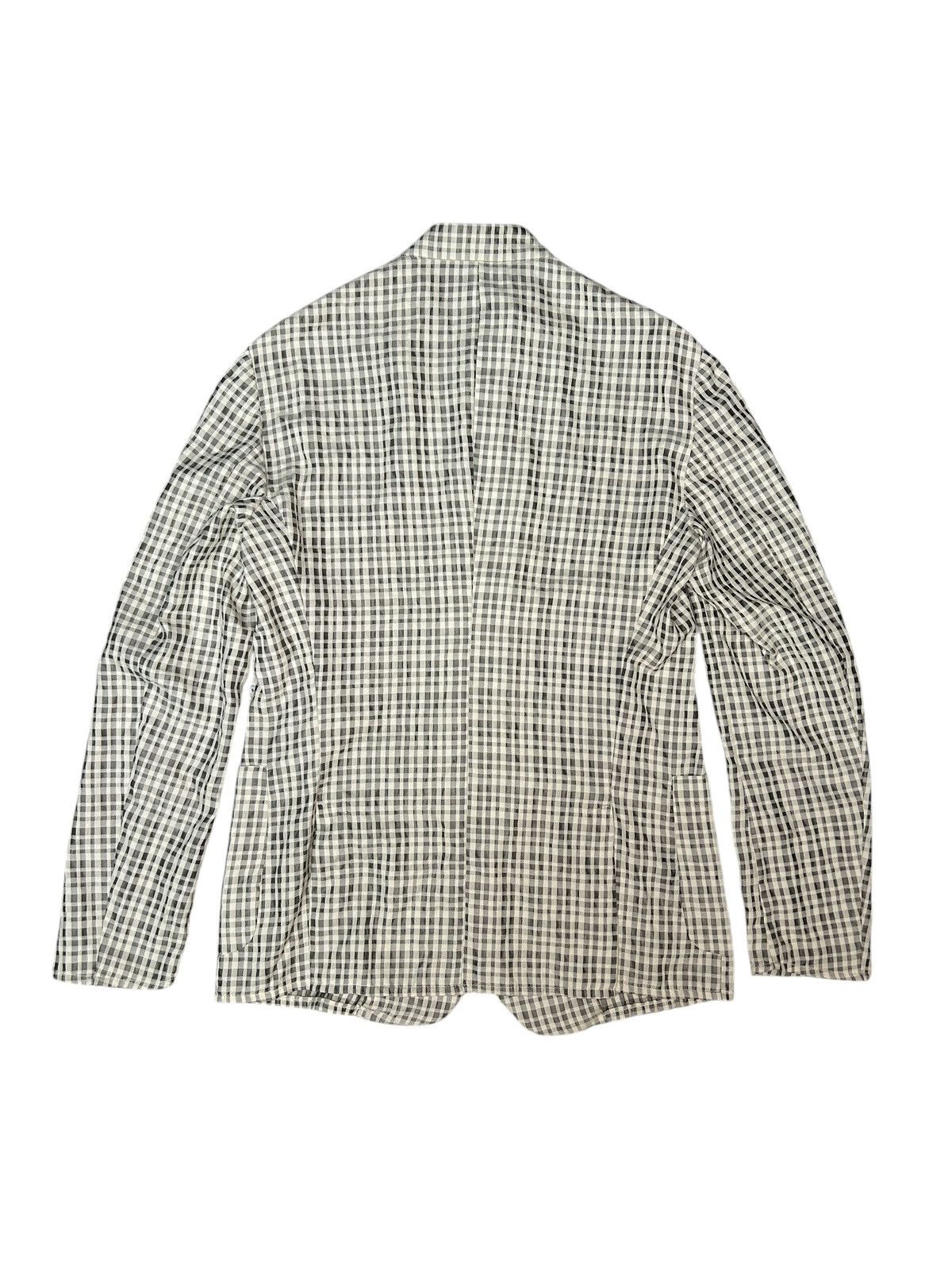 Emporio Armani S/S 21 Lightweight Patterned Blazer Size 50R - 7 Thumbnail