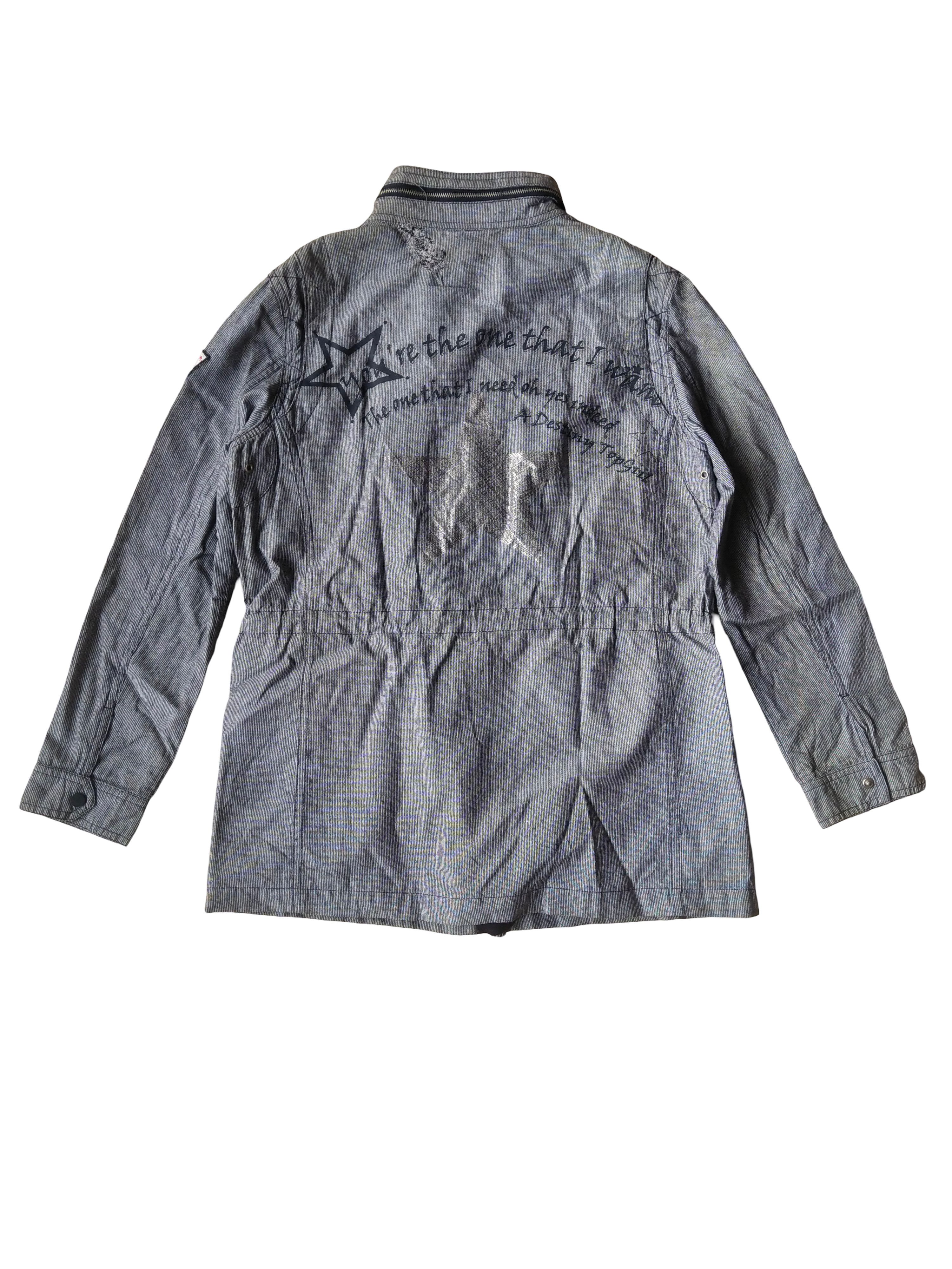 Hysteric Glamour Topgirl Utility Military Field Jacket Grunge Patches M-65 Size S / US 4 / IT 40 - 6 Thumbnail