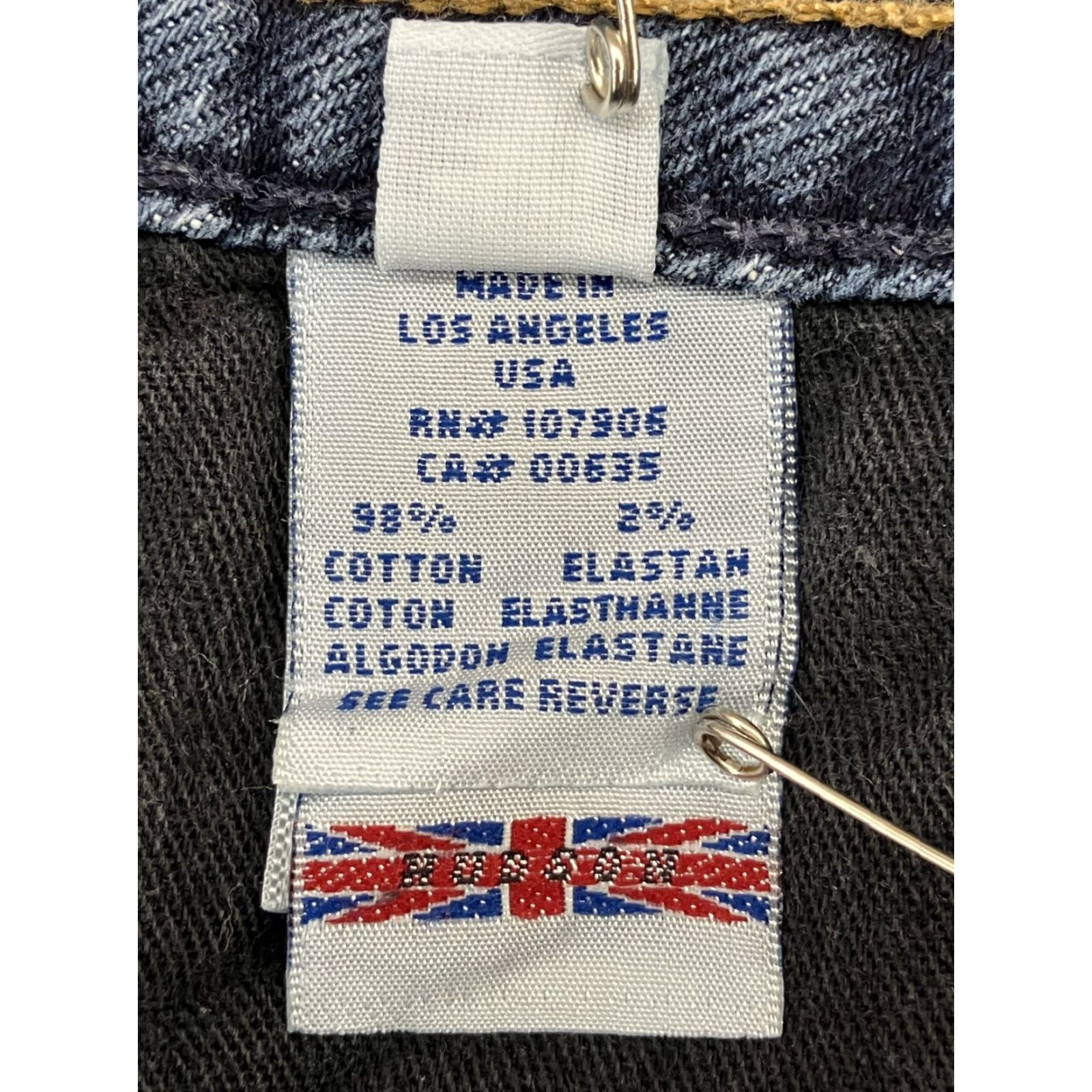 Hudson VINTAGE Hudson Jeans Bootcut Jeans Women 30 Regular Low Rise Blue 90s USA Size 30" / US 8 / IT 44 - 5 Thumbnail