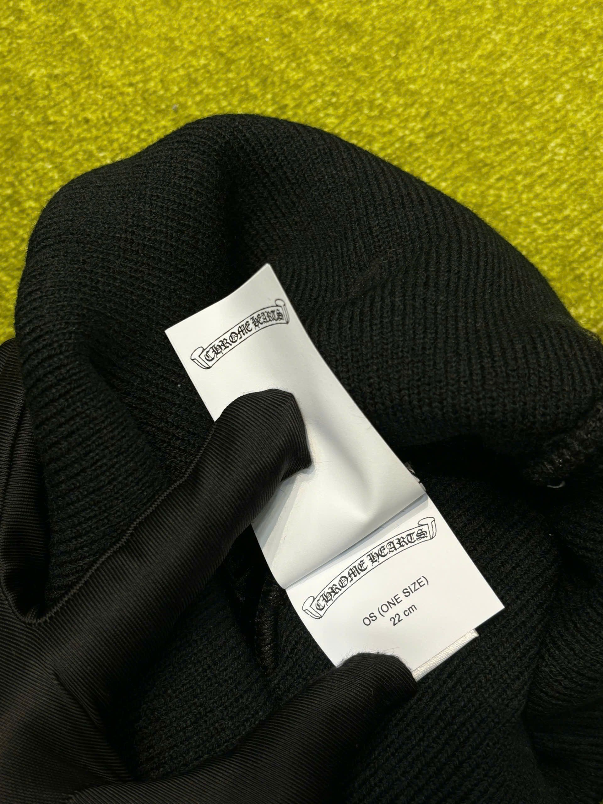 Chrome Hearts CHROME HEARTS Beanie BLACK Size ONE SIZE - 9 Thumbnail