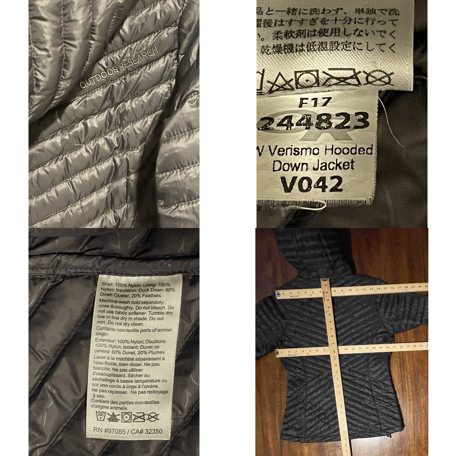 Outdoor Research Outdoor Research Verismo Hooded Pertex Quantum Jacket Women’s Small J1845 Size S / US 4 / IT 40 - 8 Thumbnail