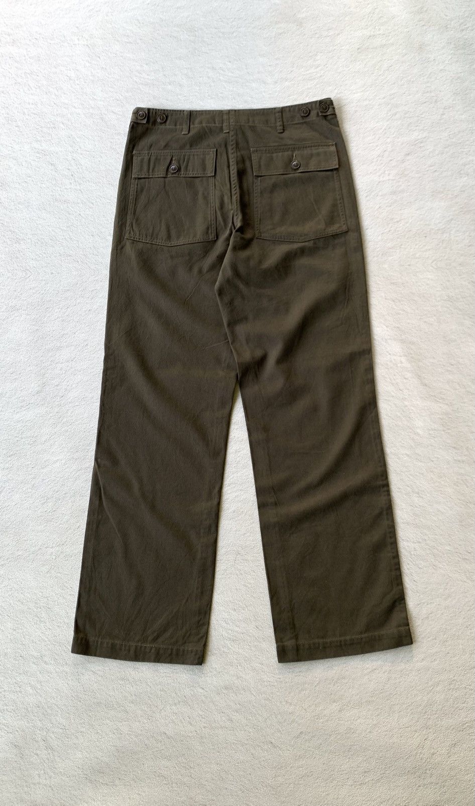 Simons Real Simons Co. Fatigue Military Pants Size US 33 - 4 Thumbnail