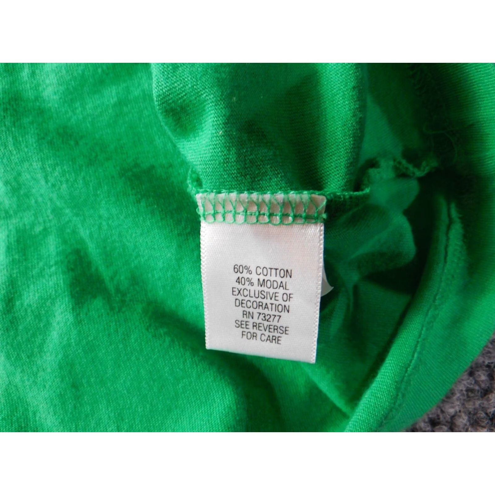 Croft & Barrow Croft & Barrow Womens Blouse Large Green Pullover V-Neck Stretch Cotton Rayon Casual Button Floral Long Sleeve Regular Classic Breathing Mockup? Size L / US 10 / IT 46 - 6 Thumbnail