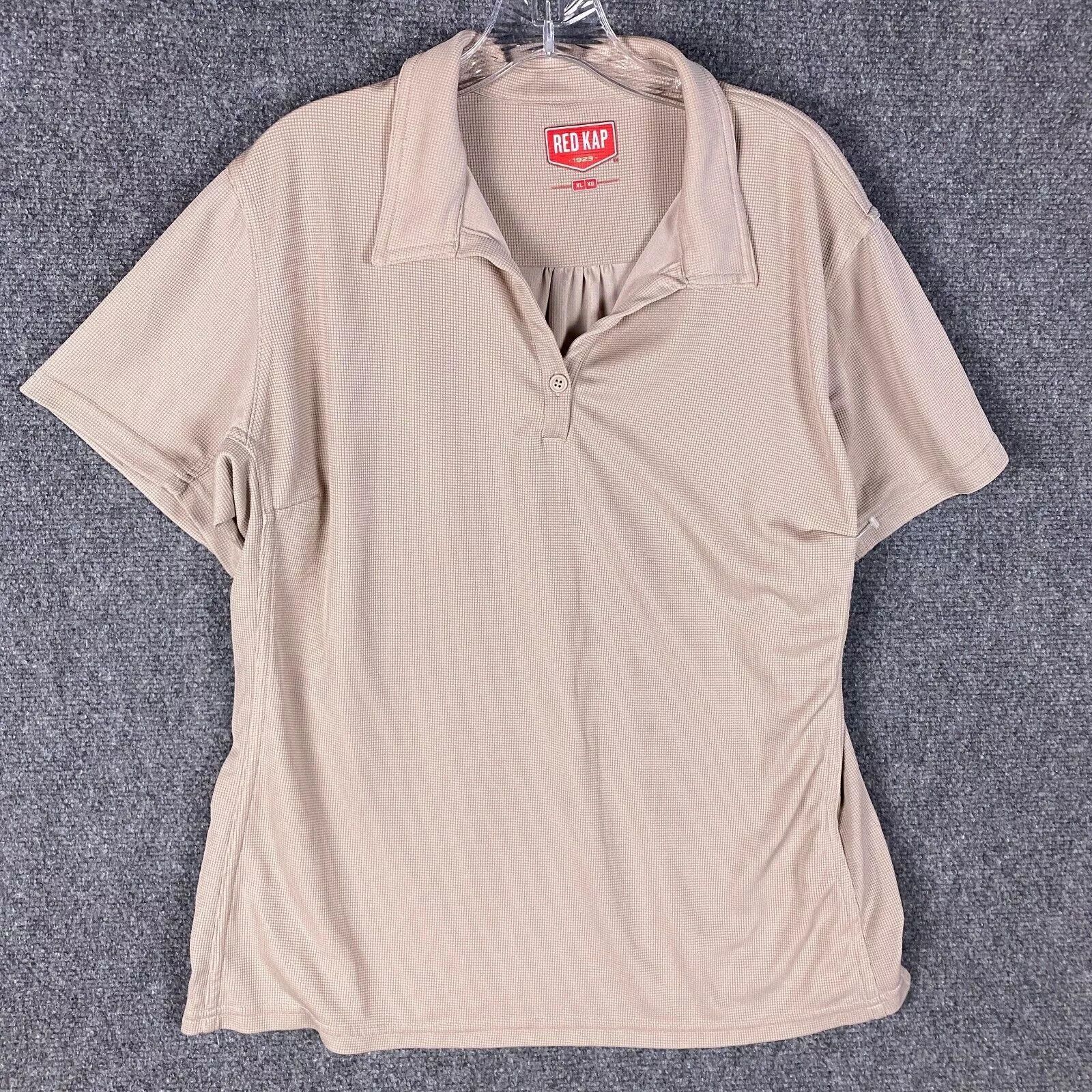 Other Red Kap Polo Shirt Women's XL Short Sleeve 100% Polyester Size XL / US 12-14 / IT 48-50 - 1 Thumbnail