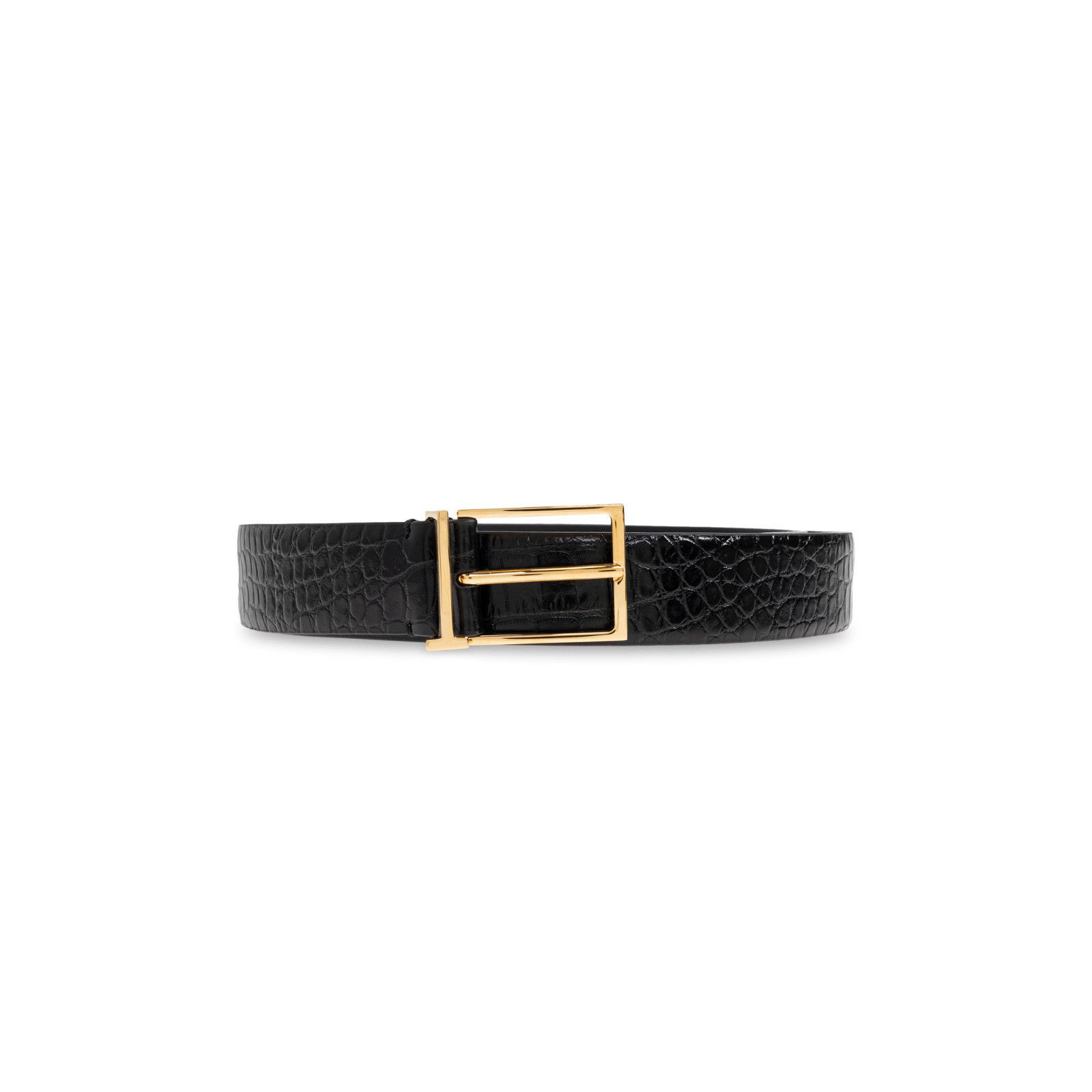 Tom Ford TOM FORD Black Double-Sided Belt New & Authentic (Men's size Size ONE SIZE - 1 Thumbnail
