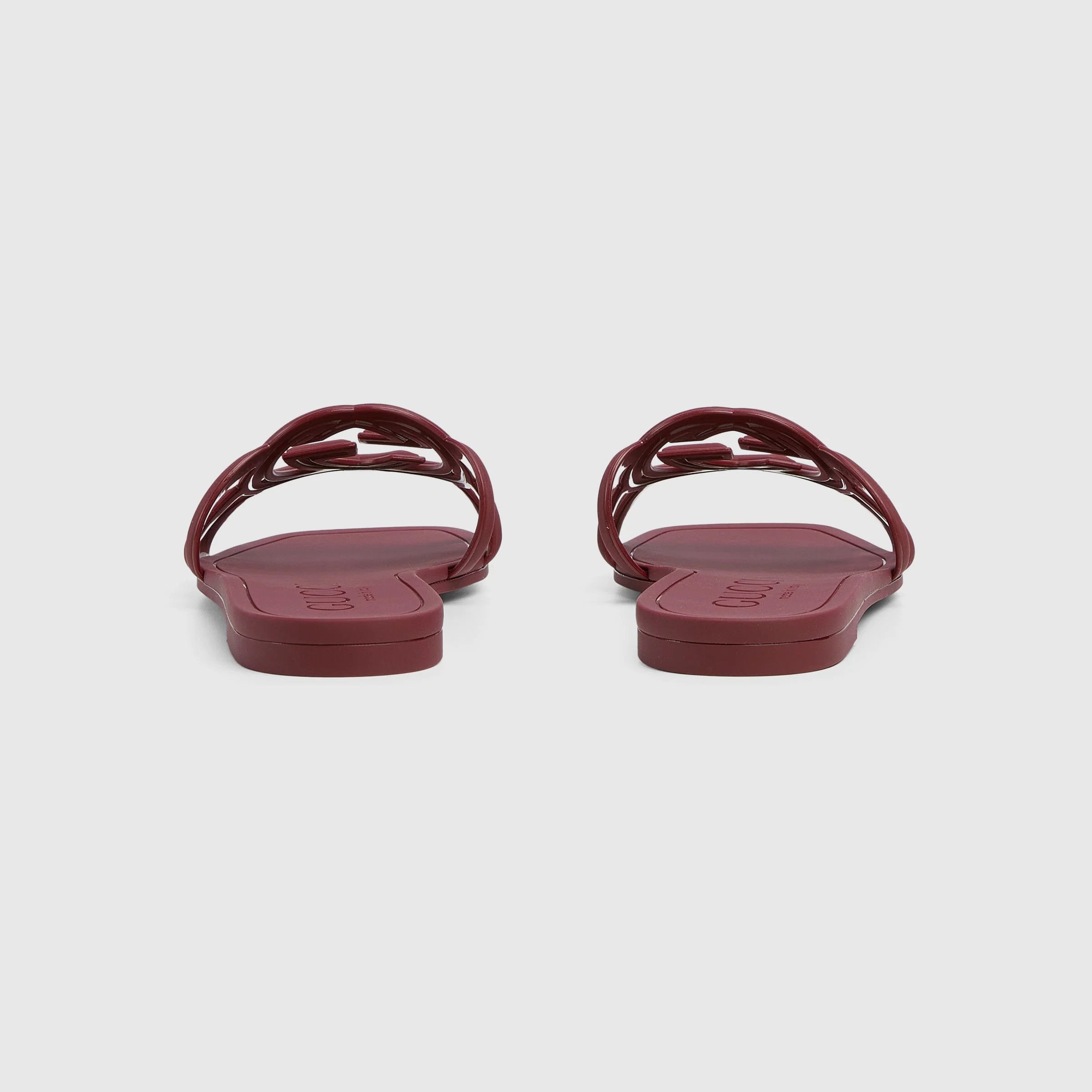 Gucci o1loc1c0326 780307 Women's Interlocking G Slide Sandals Size US 5 / IT 35 - 6 Thumbnail