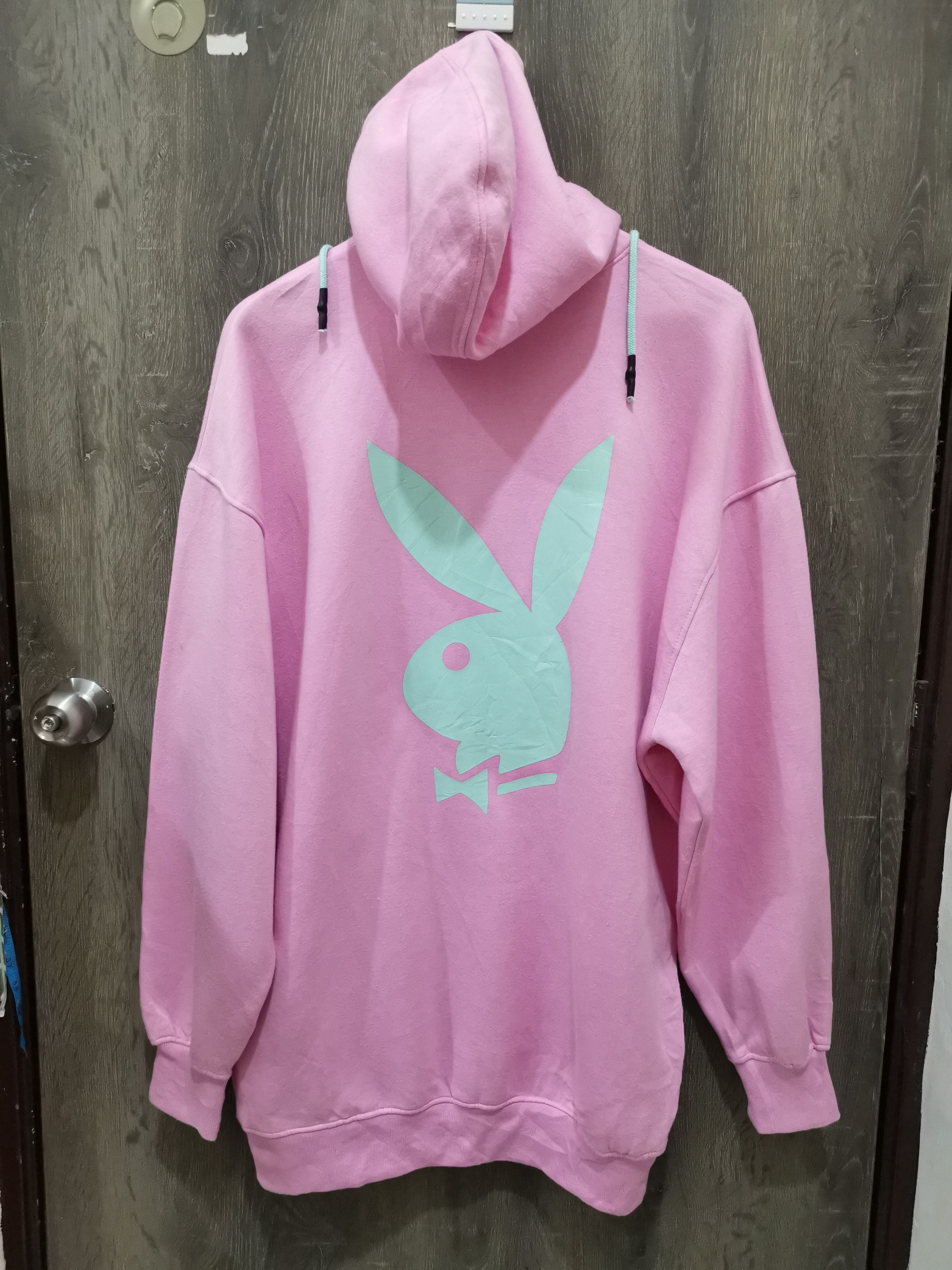 Playboy Playboy x Missguided Oversized Hoodie Sweatshirt Size M / US 6-8 / IT 42-44 - 2 Thumbnail