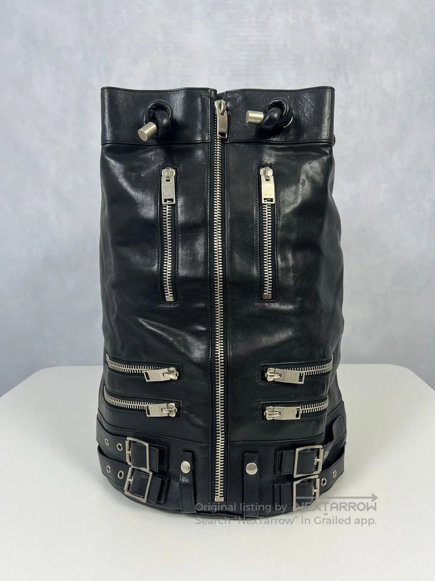Saint Laurent Paris Saint Laurent Multi-Zipper Bucket Backpack. Size ONE SIZE - 1 Thumbnail