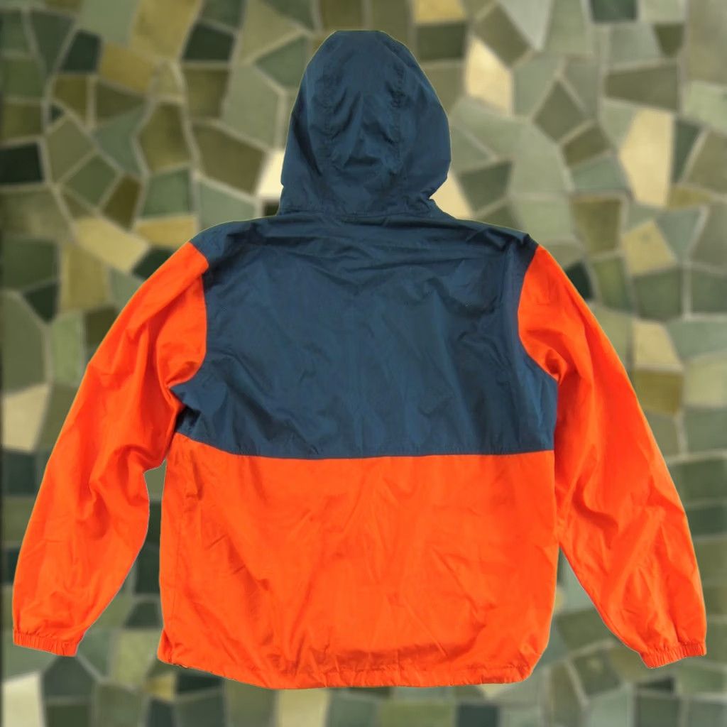 Vintage Columbia Windbreaker Jacket Men L Orange Lightweight Packable Hooded Size US L / EU 52-54 / 3 - 1 Thumbnail
